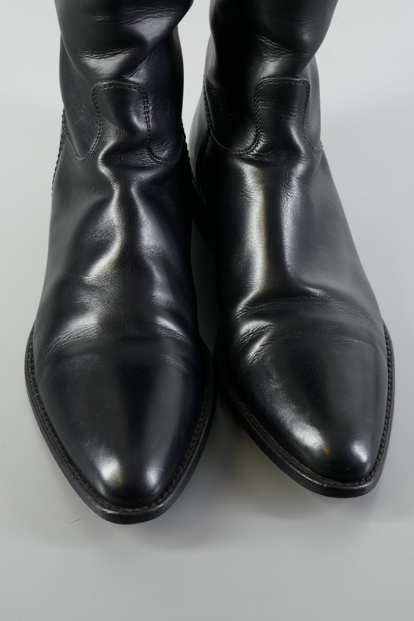 BUUTS Strenesse Stiefel Leder schwarz 223074-7