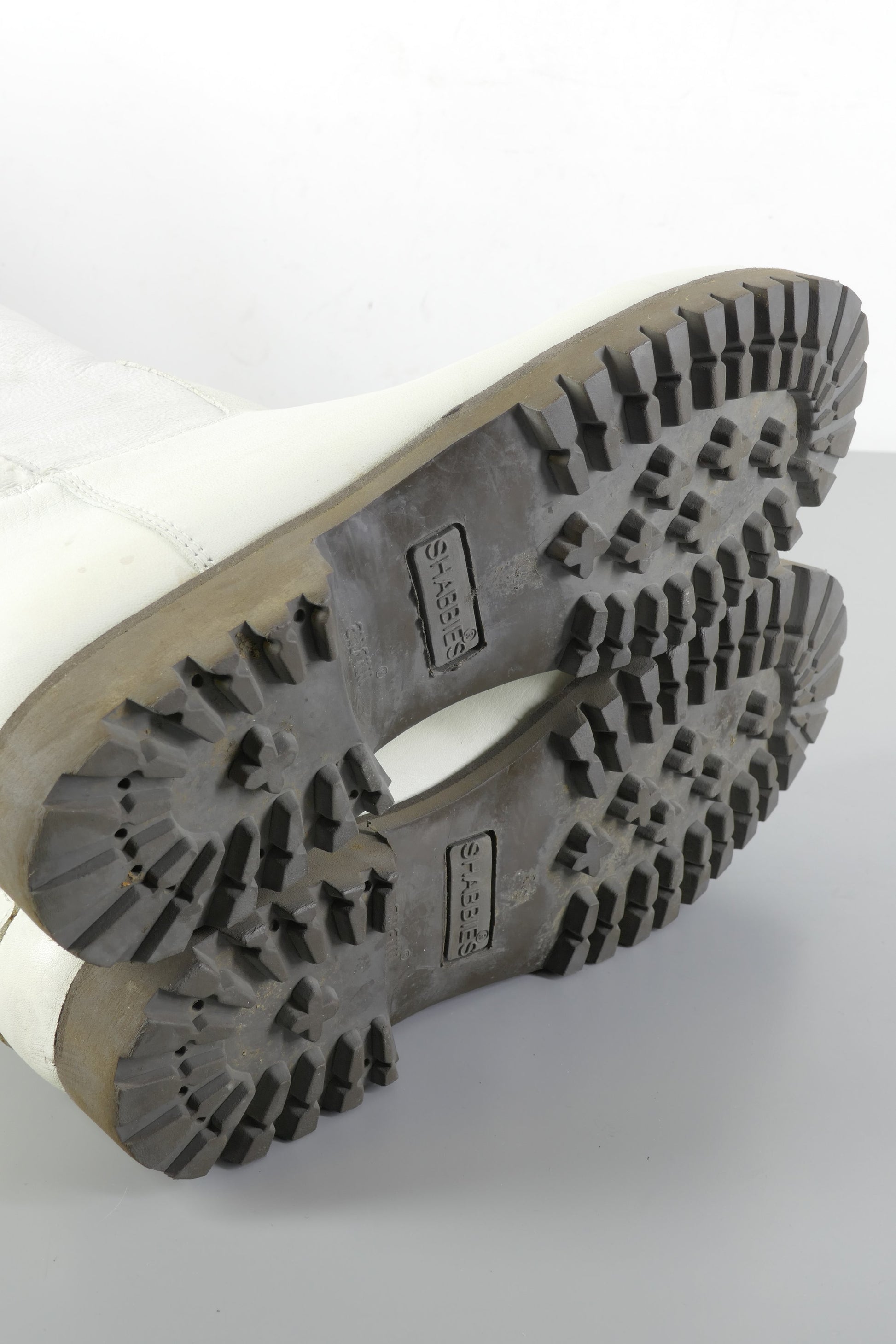 BUUTS Shabbies Overknees Leder weiß 223078-8