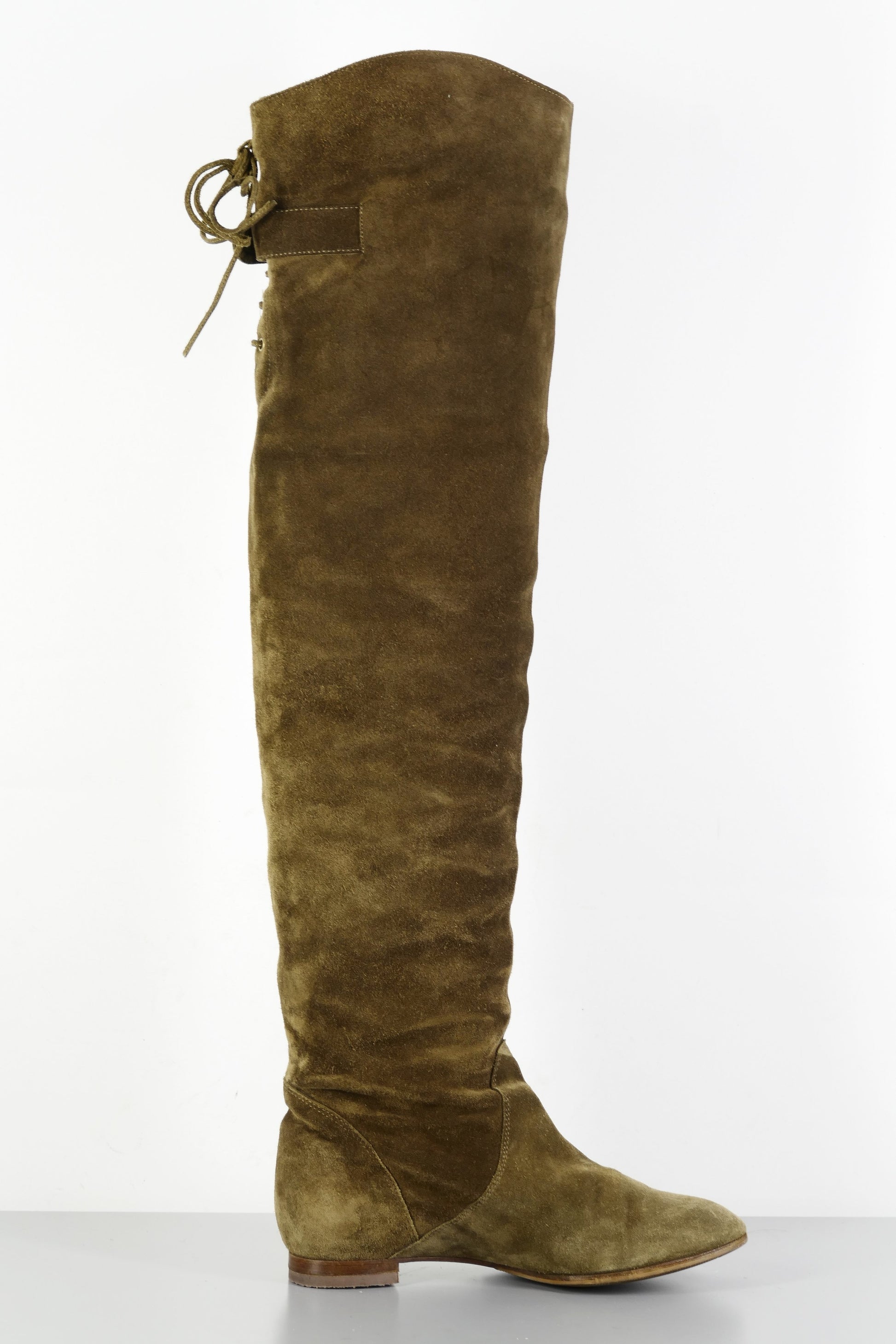BUUTS Chloé Overknees Wildleder braun 223080-3