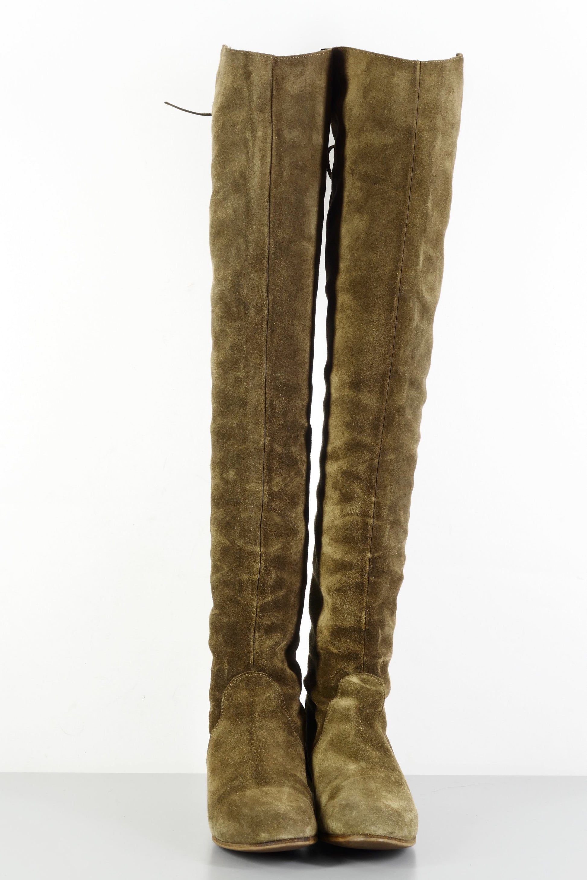 BUUTS Chloé Overknees Wildleder braun 223080-4