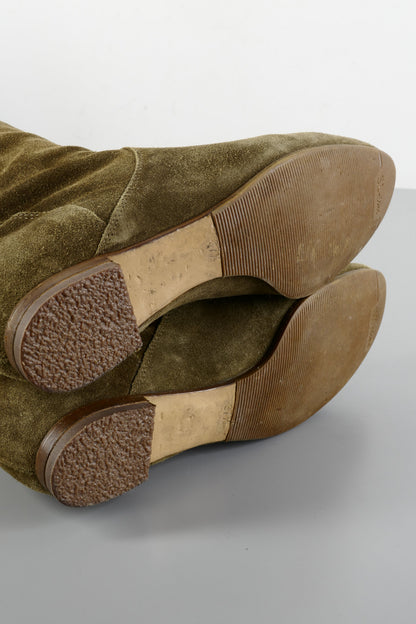 BUUTS Chloé Overknees Wildleder braun 223080-8