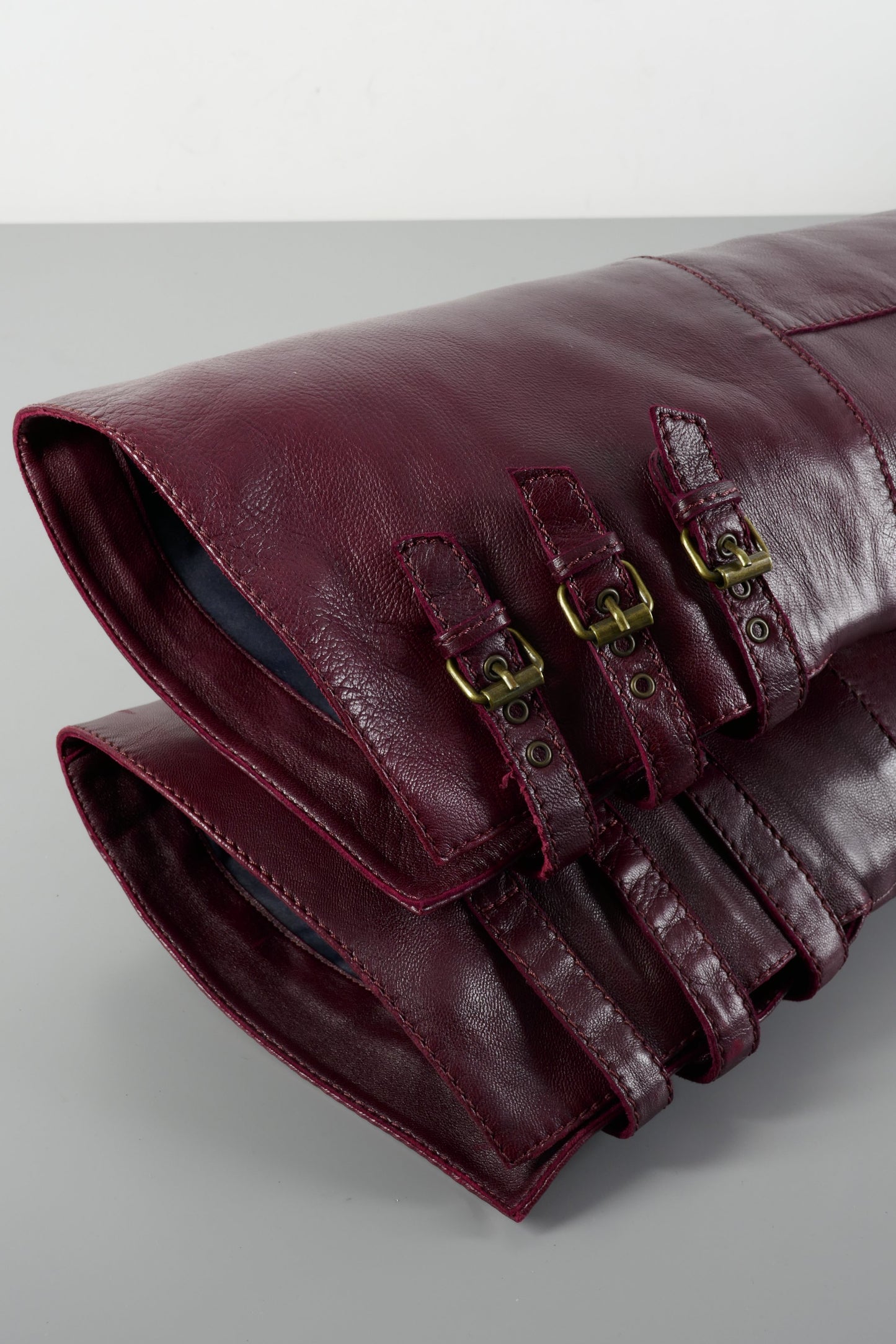 BUUTS L'Autre Chose Overknees Leder bordeaux 223081-9
