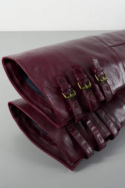 BUUTS L'Autre Chose Overknees Leder bordeaux 223081-9