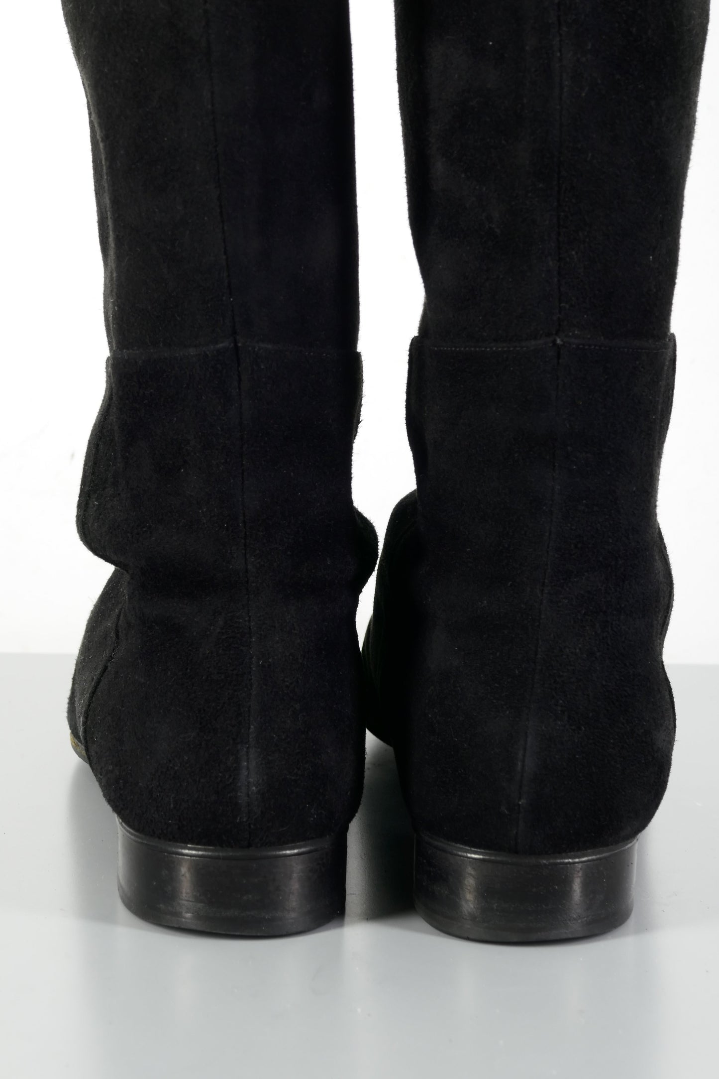 BUUTS Unützer Overknees Wildleder schwarz 224001-6