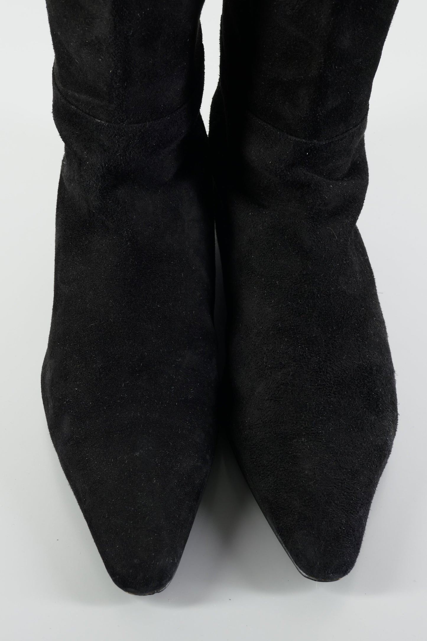 BUUTS Unützer Overknees Wildleder schwarz 224001-7