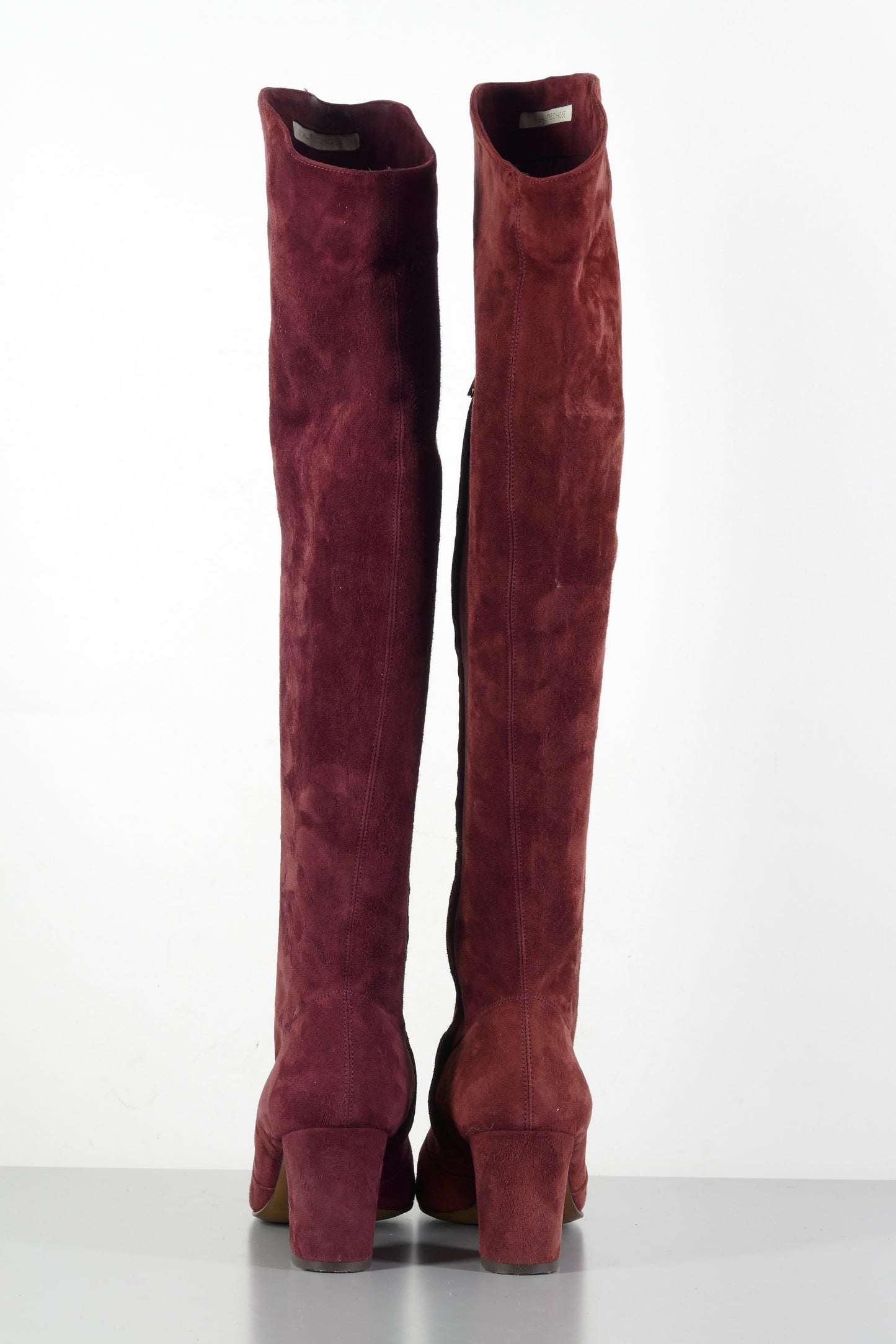 BUUTS L'Autre Chose Hohe Stiefel Wildleder bordeaux 224003-5