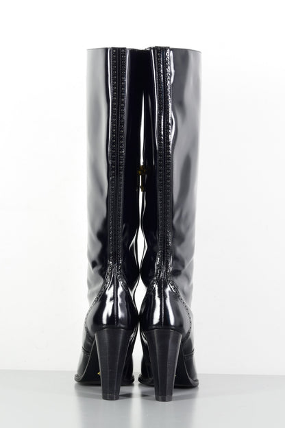 BUUTS Armani Stiefel Leder schwarz 224007-5