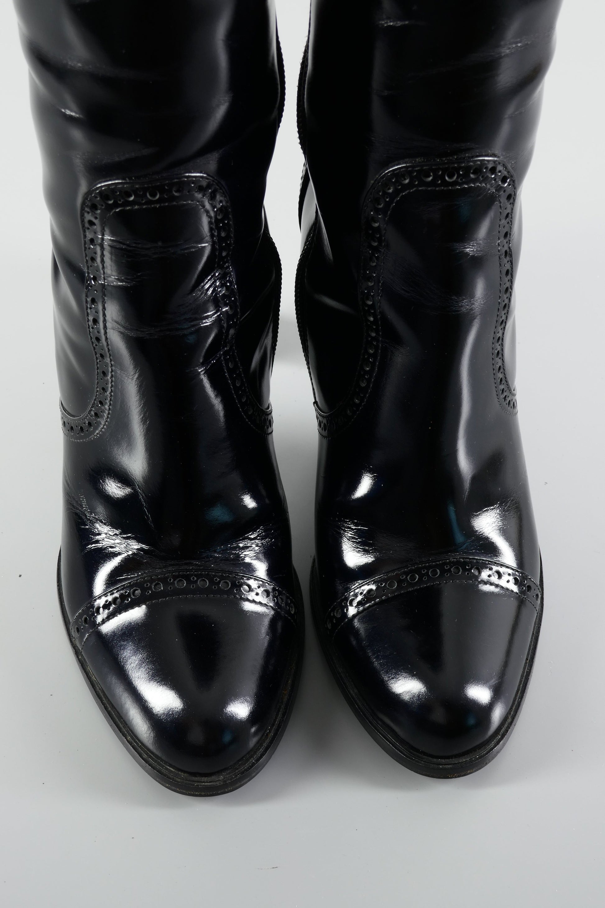 BUUTS Armani Stiefel Leder schwarz 224007-7