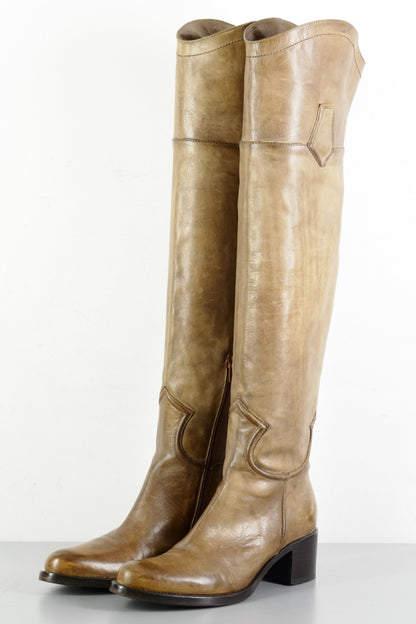 BUUTS Konstantin Starke Hohe Stiefel Leder braun 224008-2