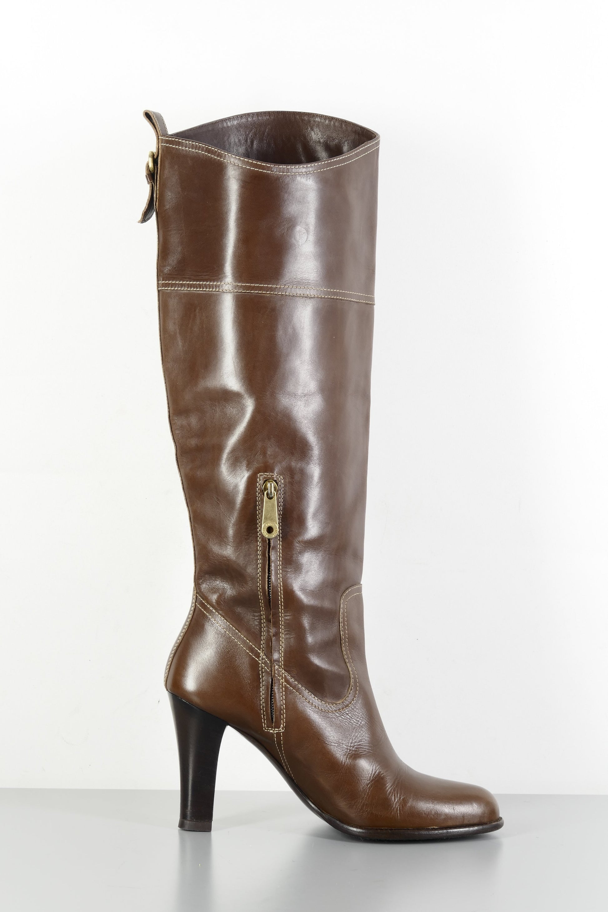BUUTS Bally Stiefel Leder braun 224009-3
