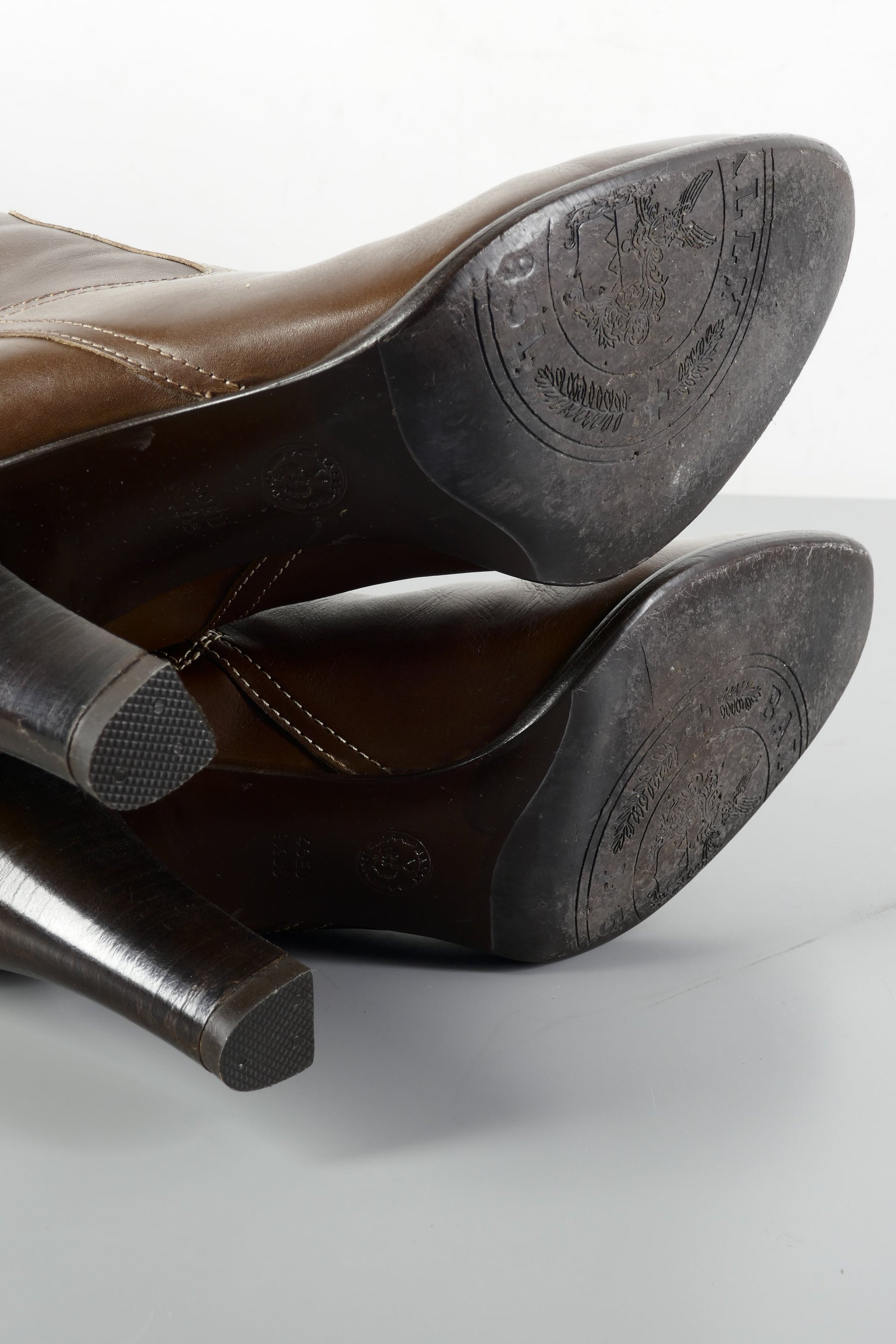 BUUTS Bally Stiefel Leder braun 224009-8