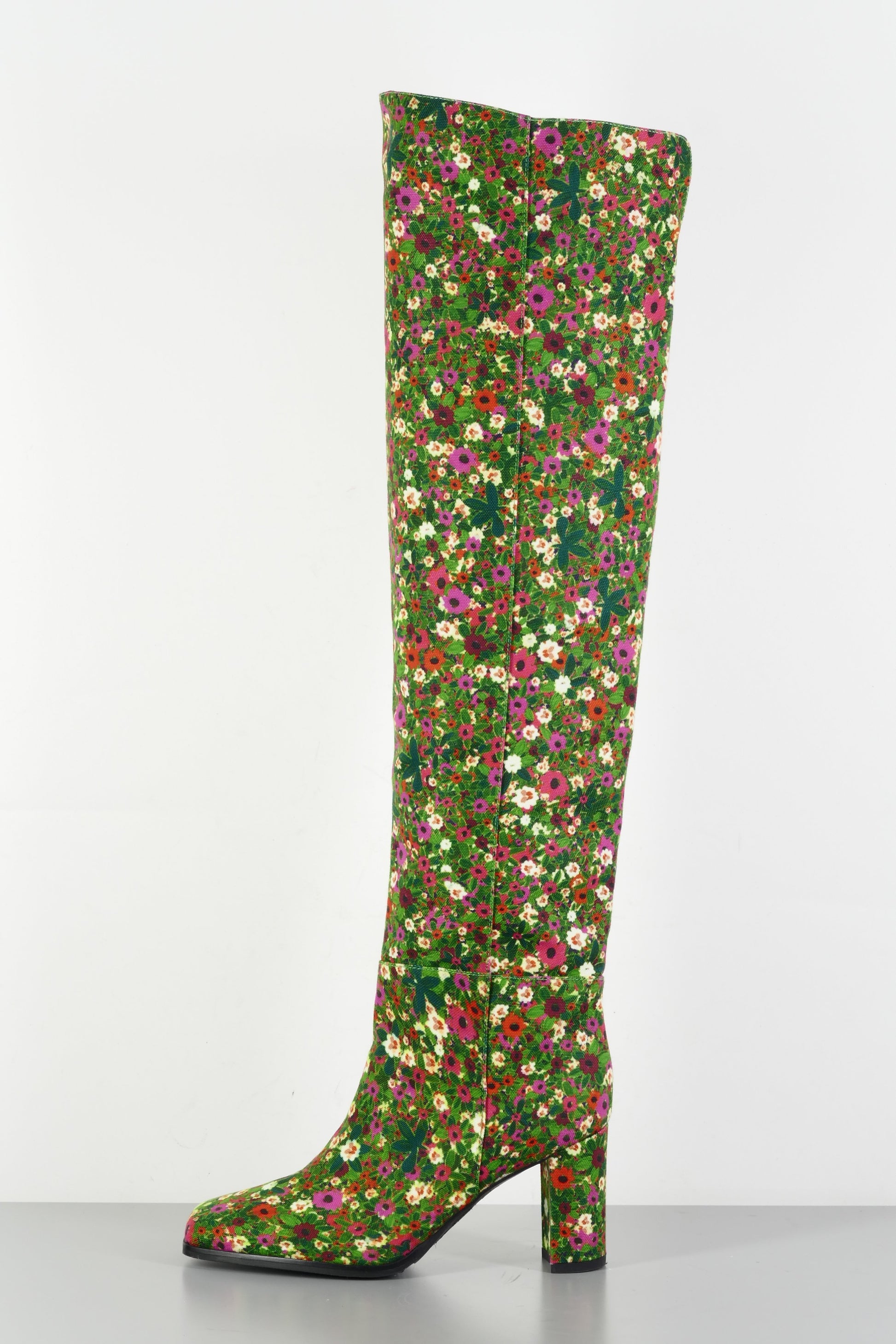 BUUTS Marc Cain Overknees Textil gemustert 224012-1