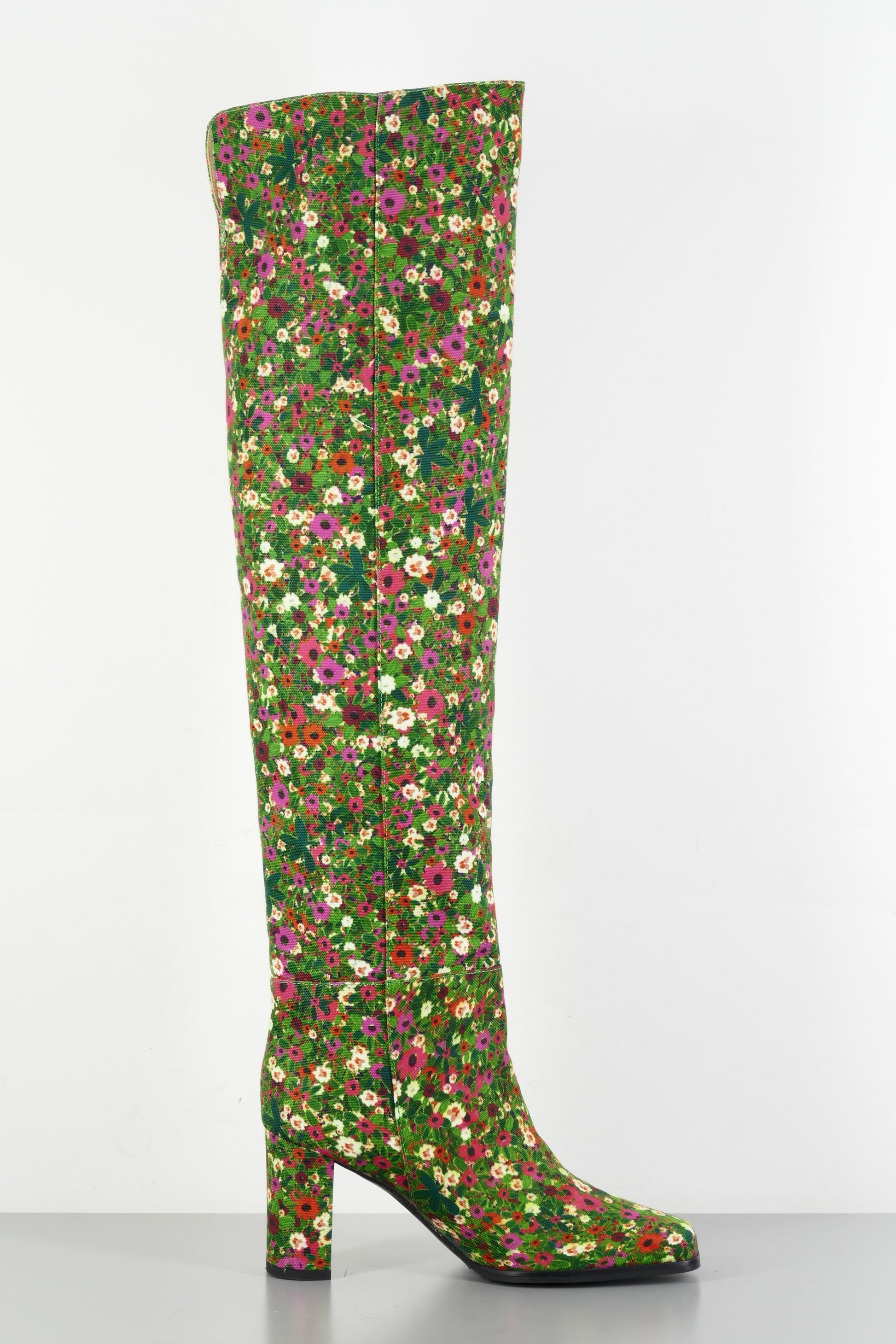 BUUTS Marc Cain Overknees Textil gemustert 224012-3