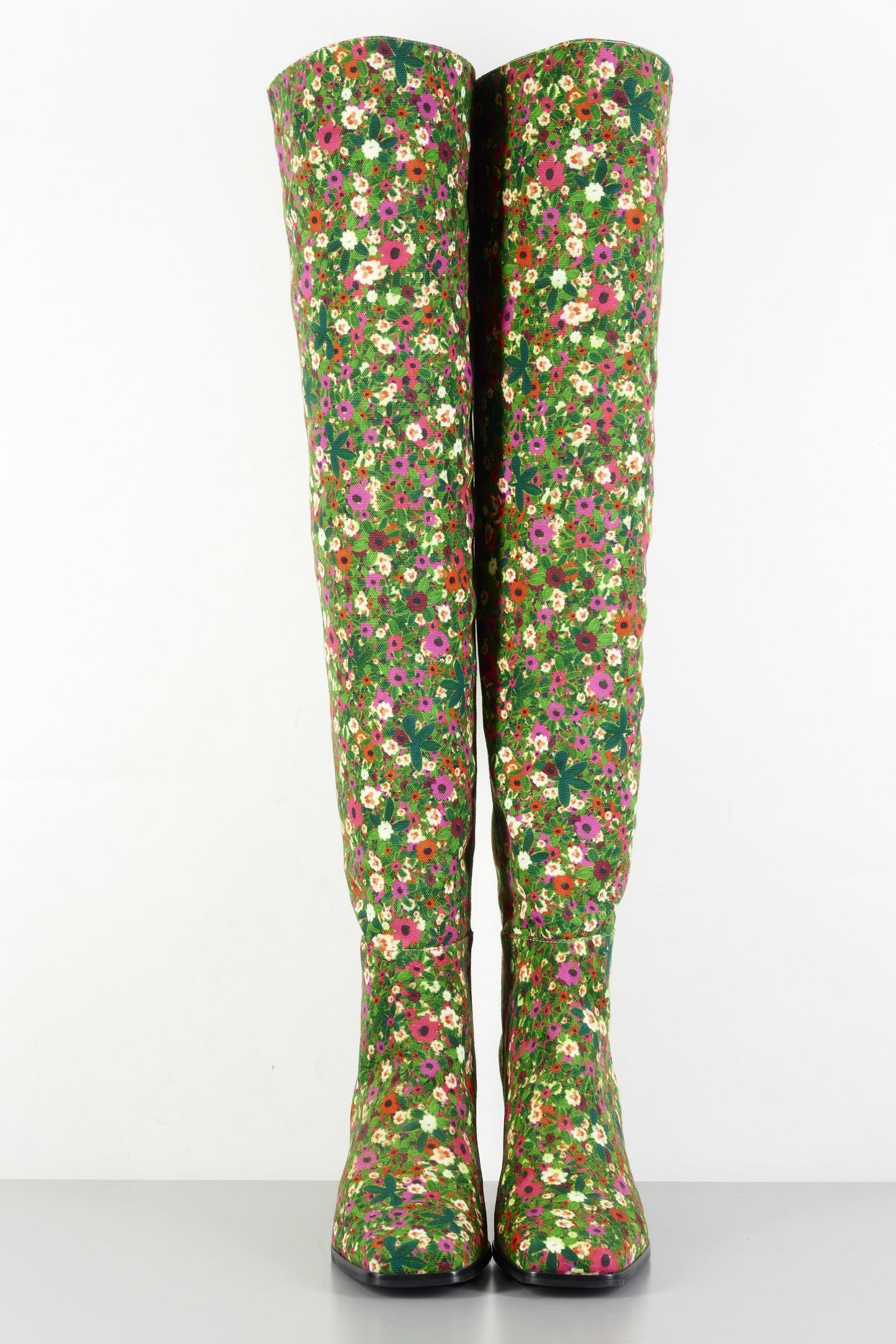 BUUTS Marc Cain Overknees Textil gemustert 224012-4