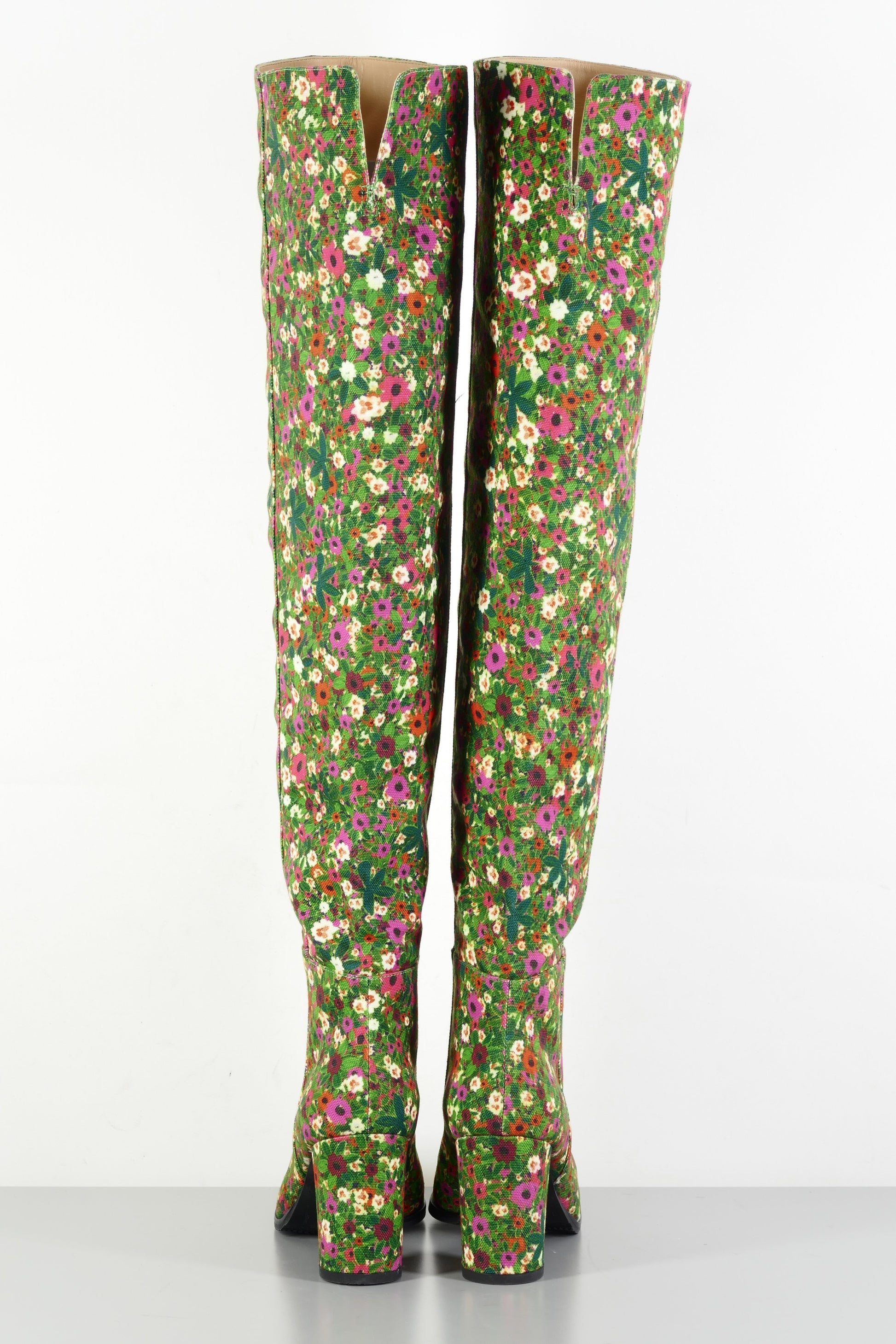BUUTS Marc Cain Overknees Textil gemustert 224012-5