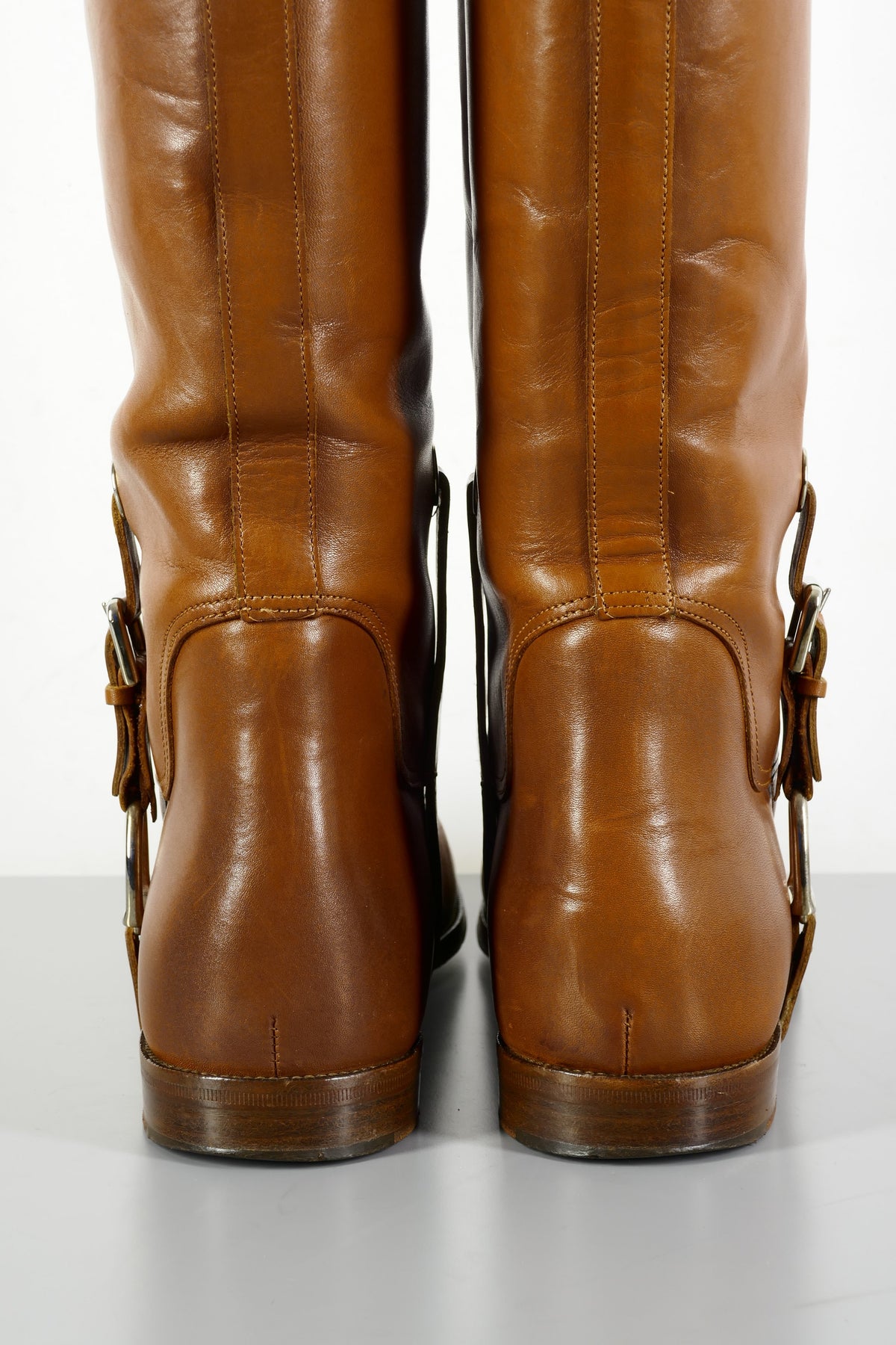 BUUTS Ralph Lauren Collection Stiefel Leder cognac 224013-6