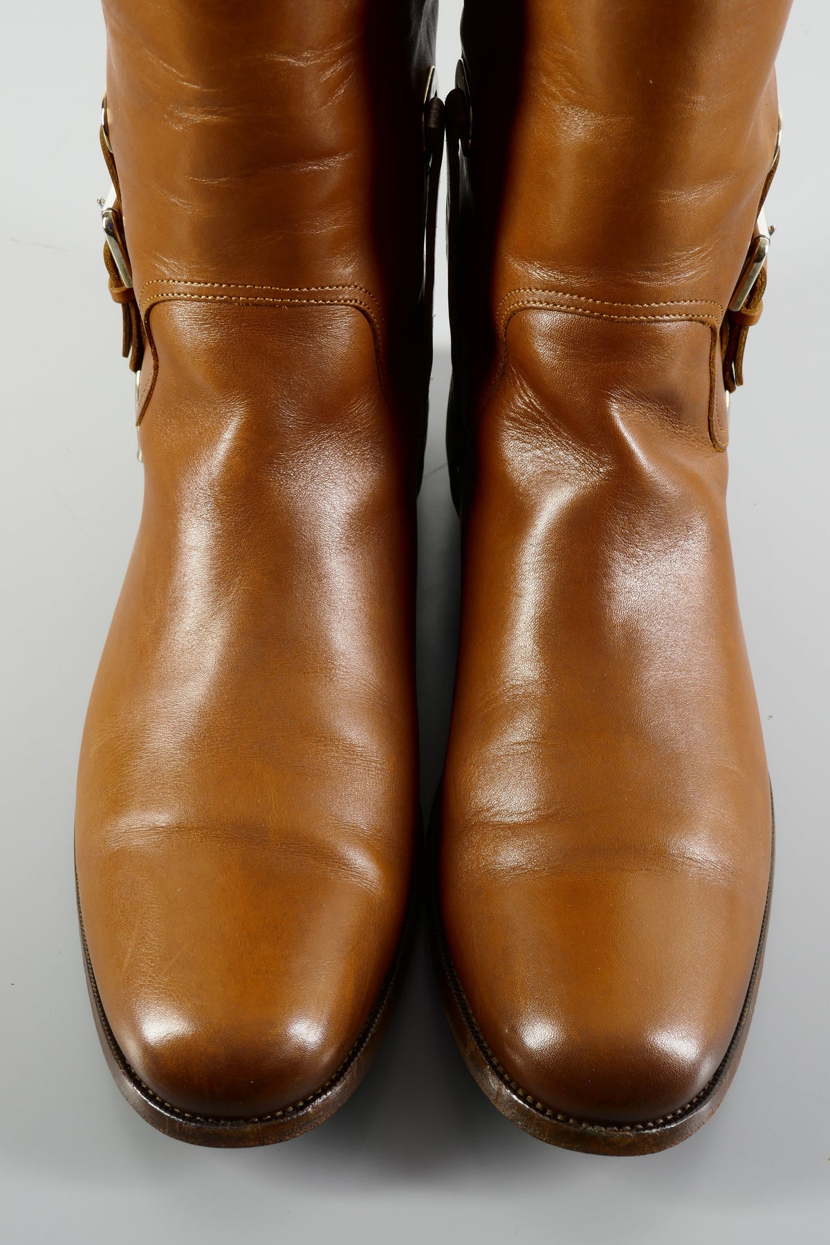 BUUTS Ralph Lauren Collection Stiefel Leder cognac 224013-7