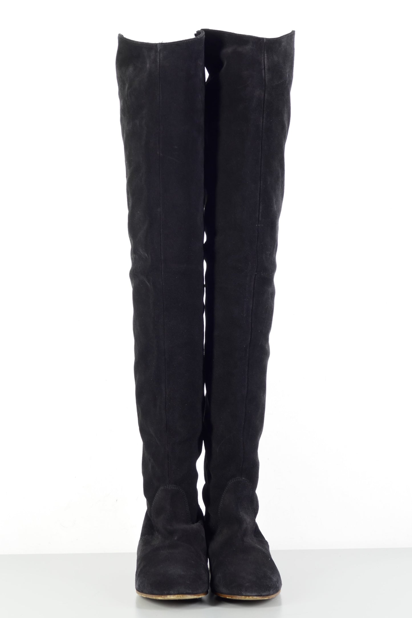 BUUTS Chloé Overknees Wildleder schwarz 224015-4