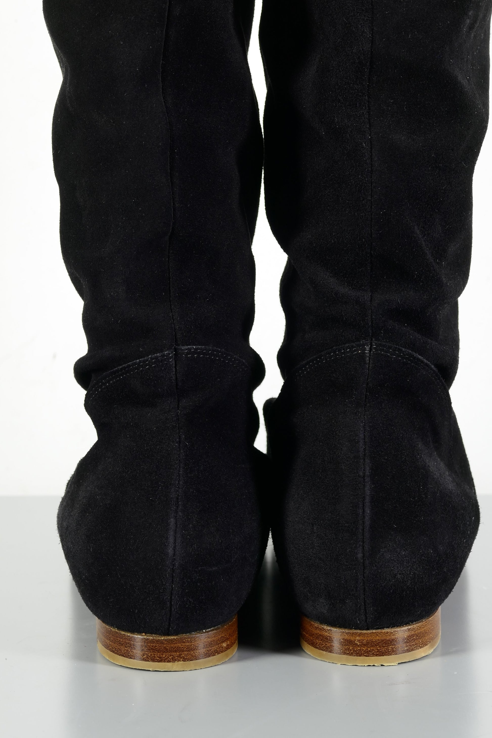 BUUTS Chloé Overknees Wildleder schwarz 224015-6