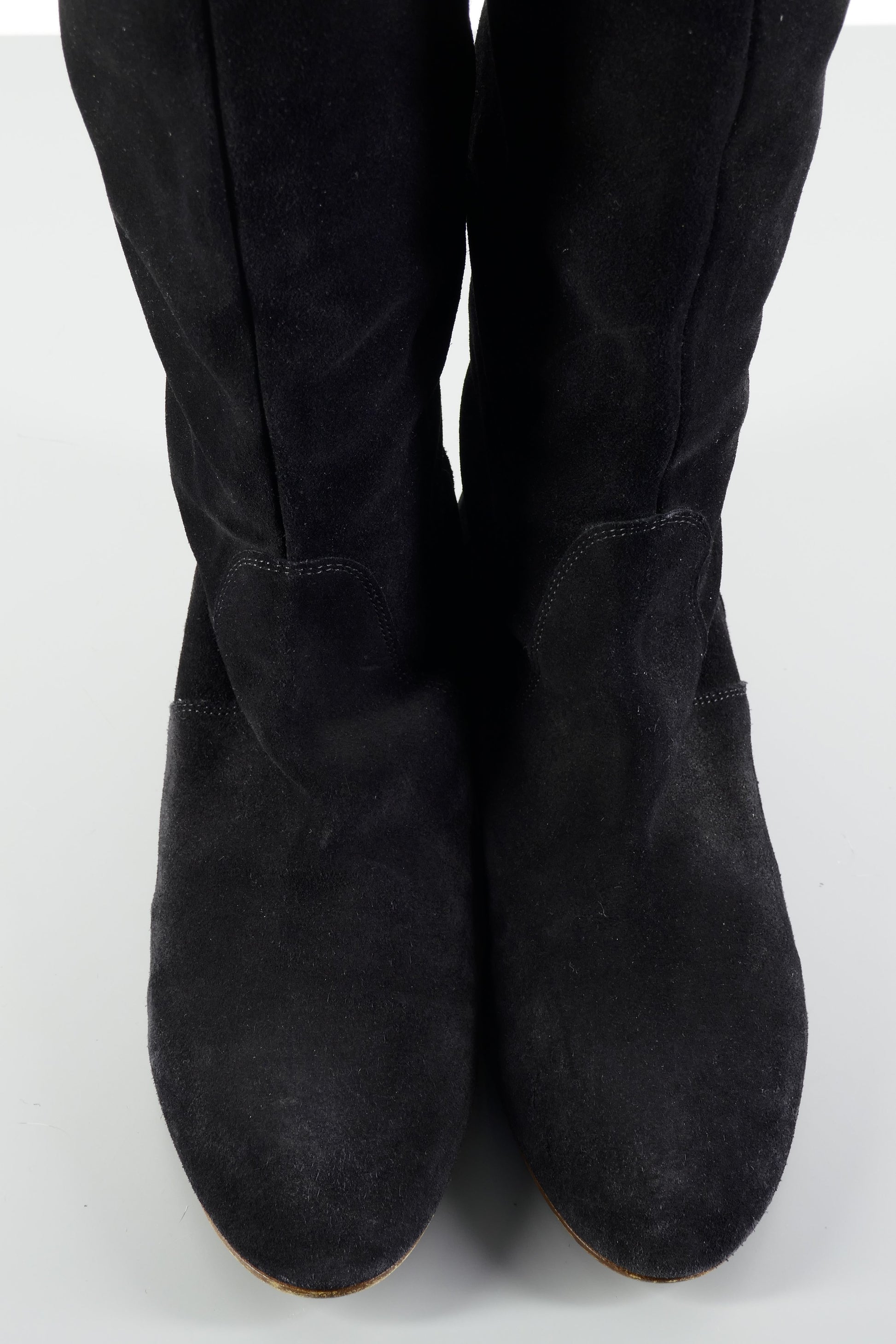 BUUTS Chloé Overknees Wildleder schwarz 224015-7