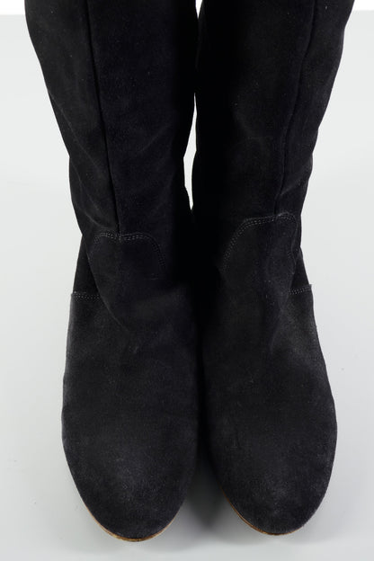 BUUTS Chloé Overknees Wildleder schwarz 224015-7