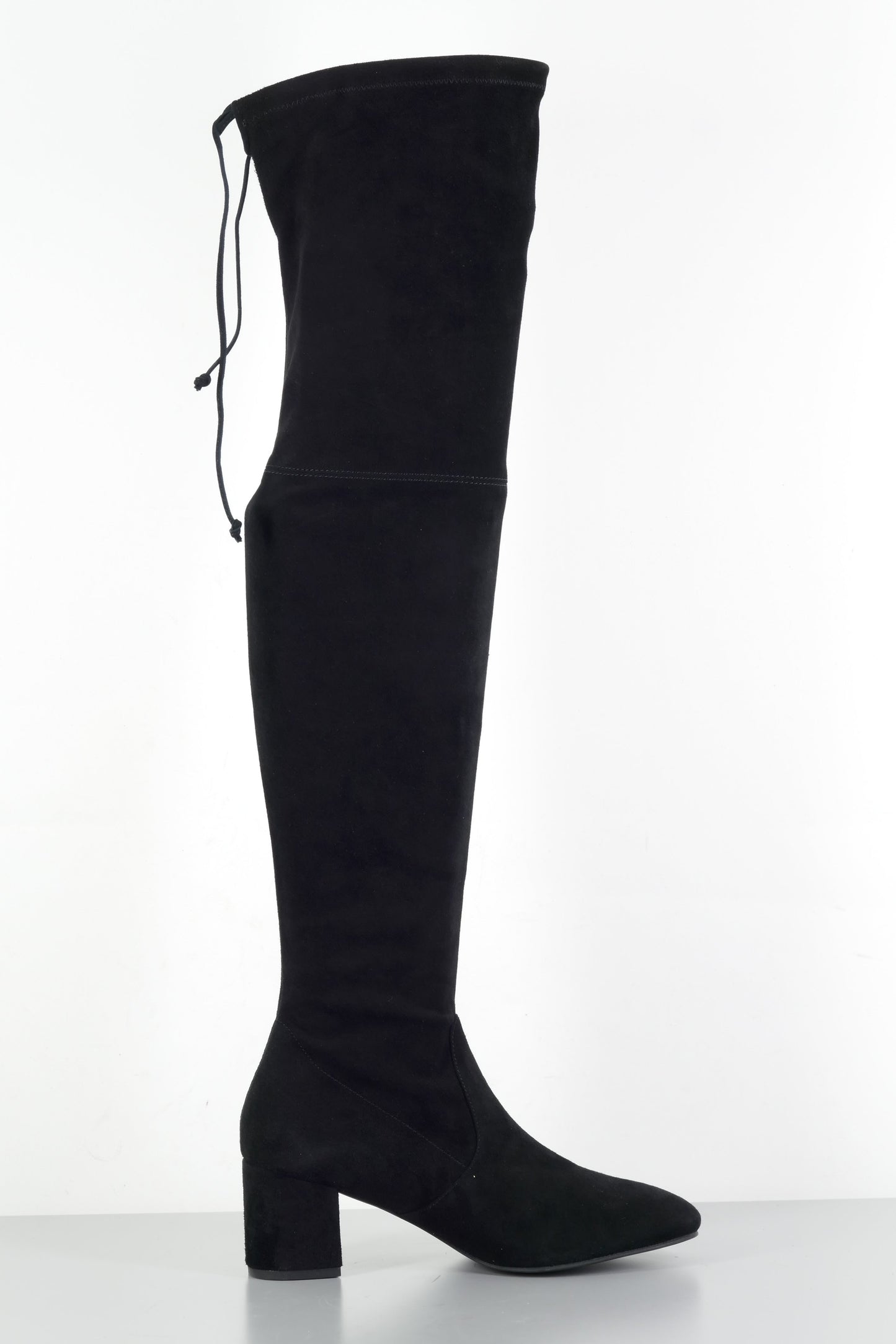 BUUTS Stuart Weitzmann Overknees Wildleder schwarz 224017-3