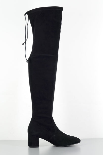 BUUTS Stuart Weitzmann Overknees Wildleder schwarz 224017-3