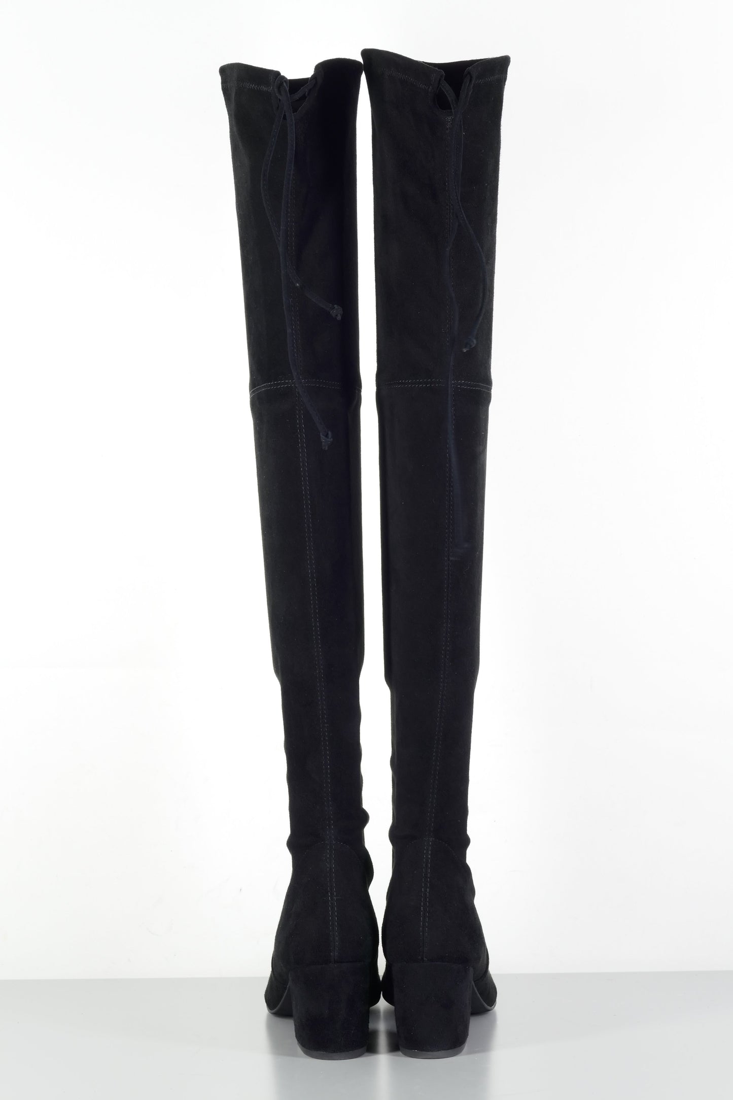 BUUTS Stuart Weitzmann Overknees Wildleder schwarz 224017-5