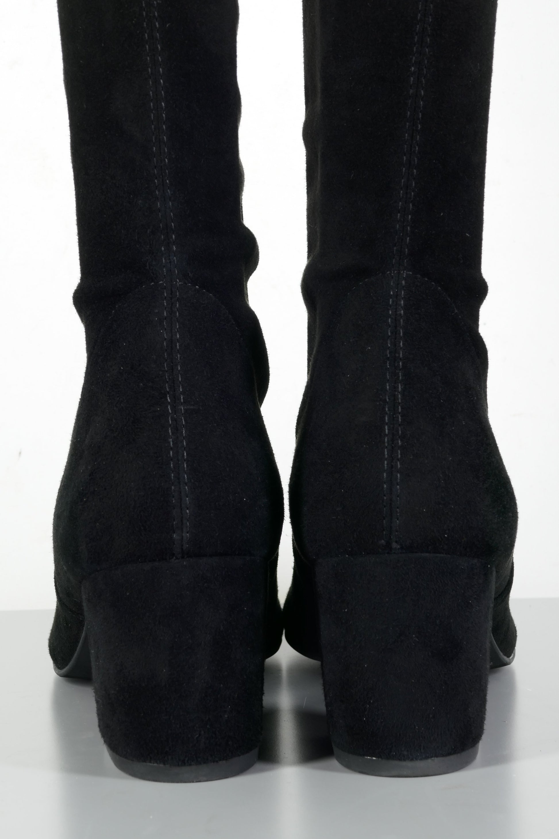 BUUTS Stuart Weitzmann Overknees Wildleder schwarz 224017-6