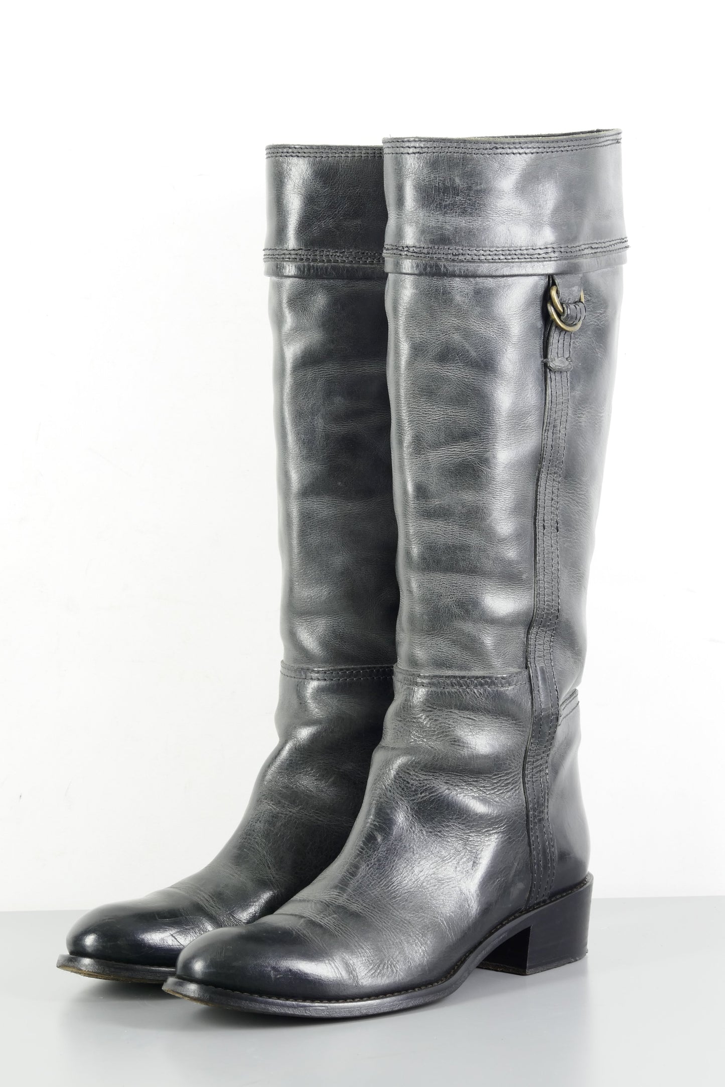 BUUTS Buttero Stiefel Leder anthrazit 224018-2