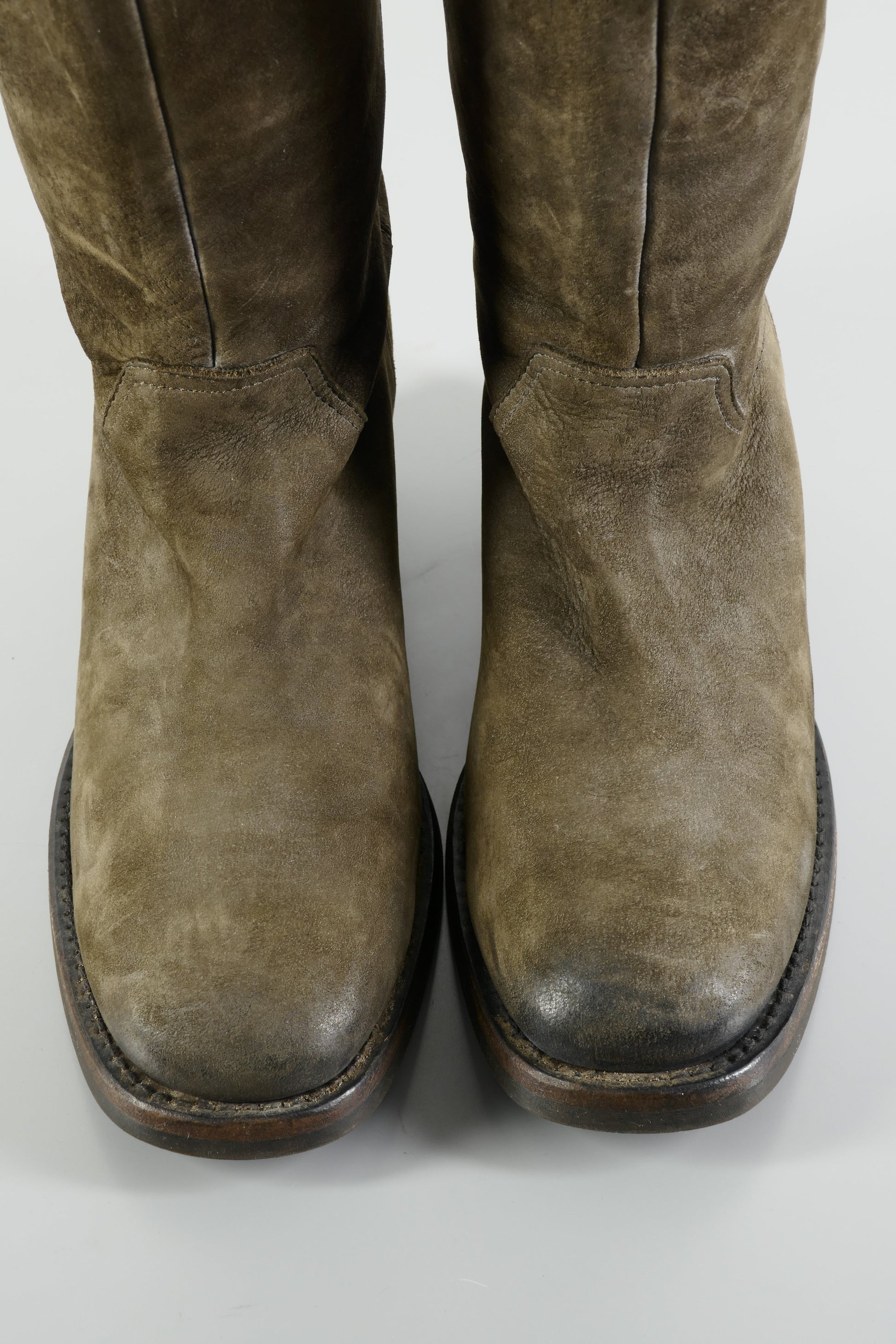BUUTS Buttero Overknees Wildleder schlamm 224019-7
