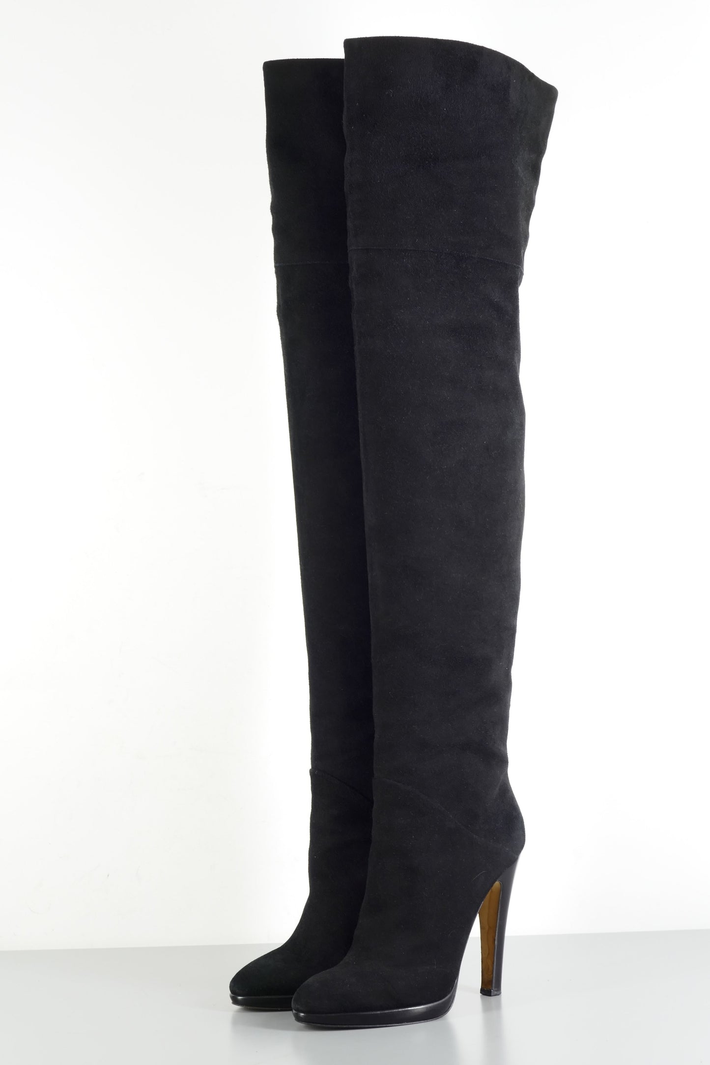 BUUTS Giuseppe Zanotti Overknees Wildleder schwarz 224020-2