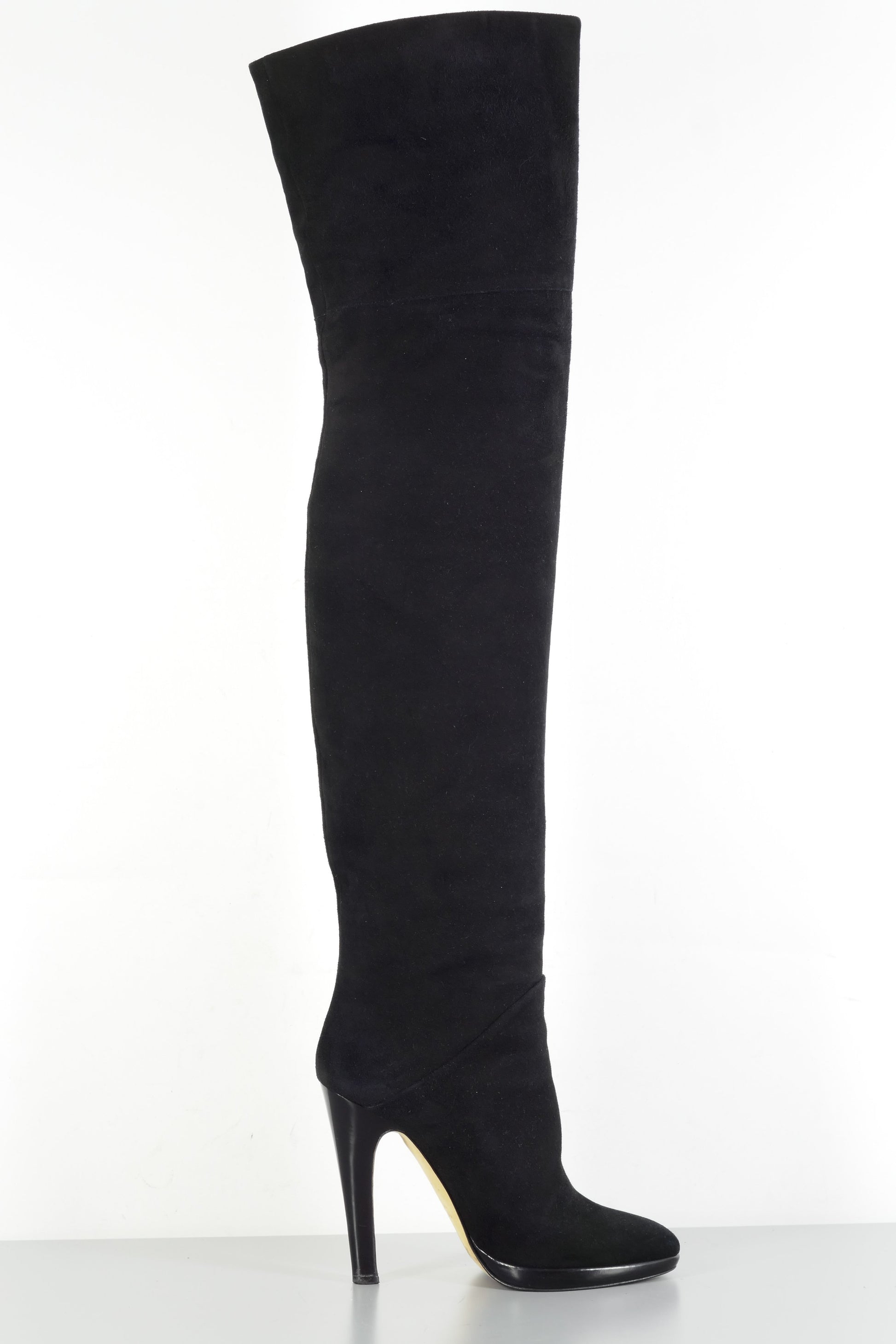BUUTS Giuseppe Zanotti Overknees Wildleder schwarz 224020-3