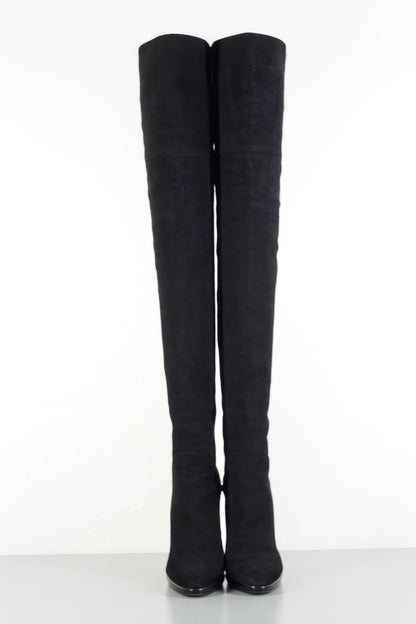 BUUTS Giuseppe Zanotti Overknees Wildleder schwarz 224020-4