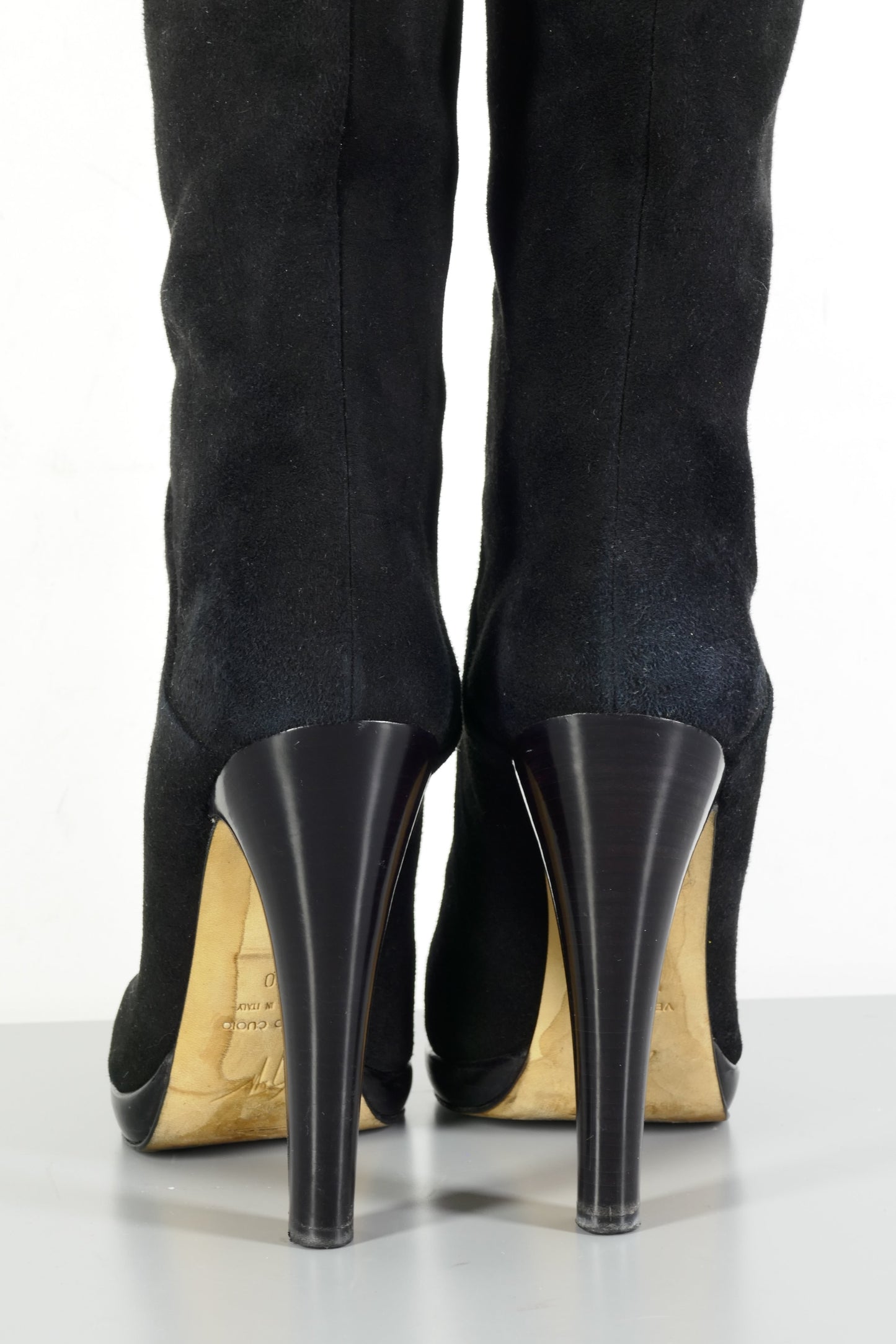 BUUTS Giuseppe Zanotti Overknees Wildleder schwarz 224020-6