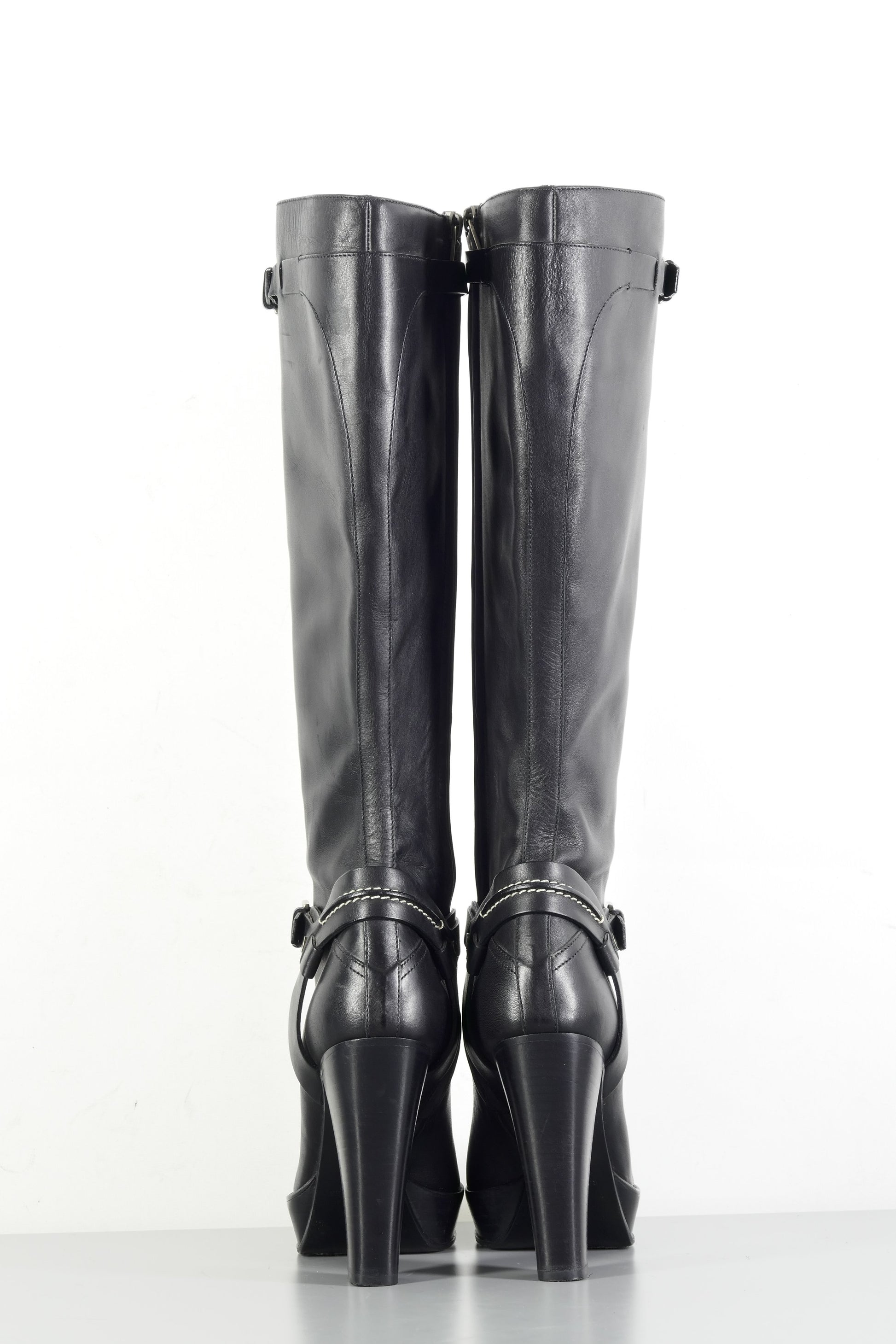 BUUTS Ralph Lauren Stiefel Leder schwarz 224021-5
