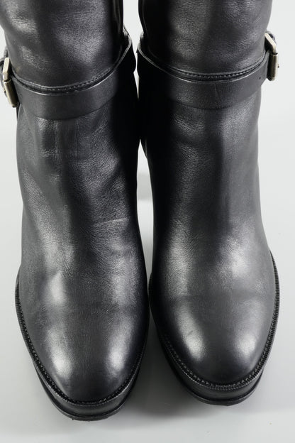 BUUTS Ralph Lauren Stiefel Leder schwarz 224021-7