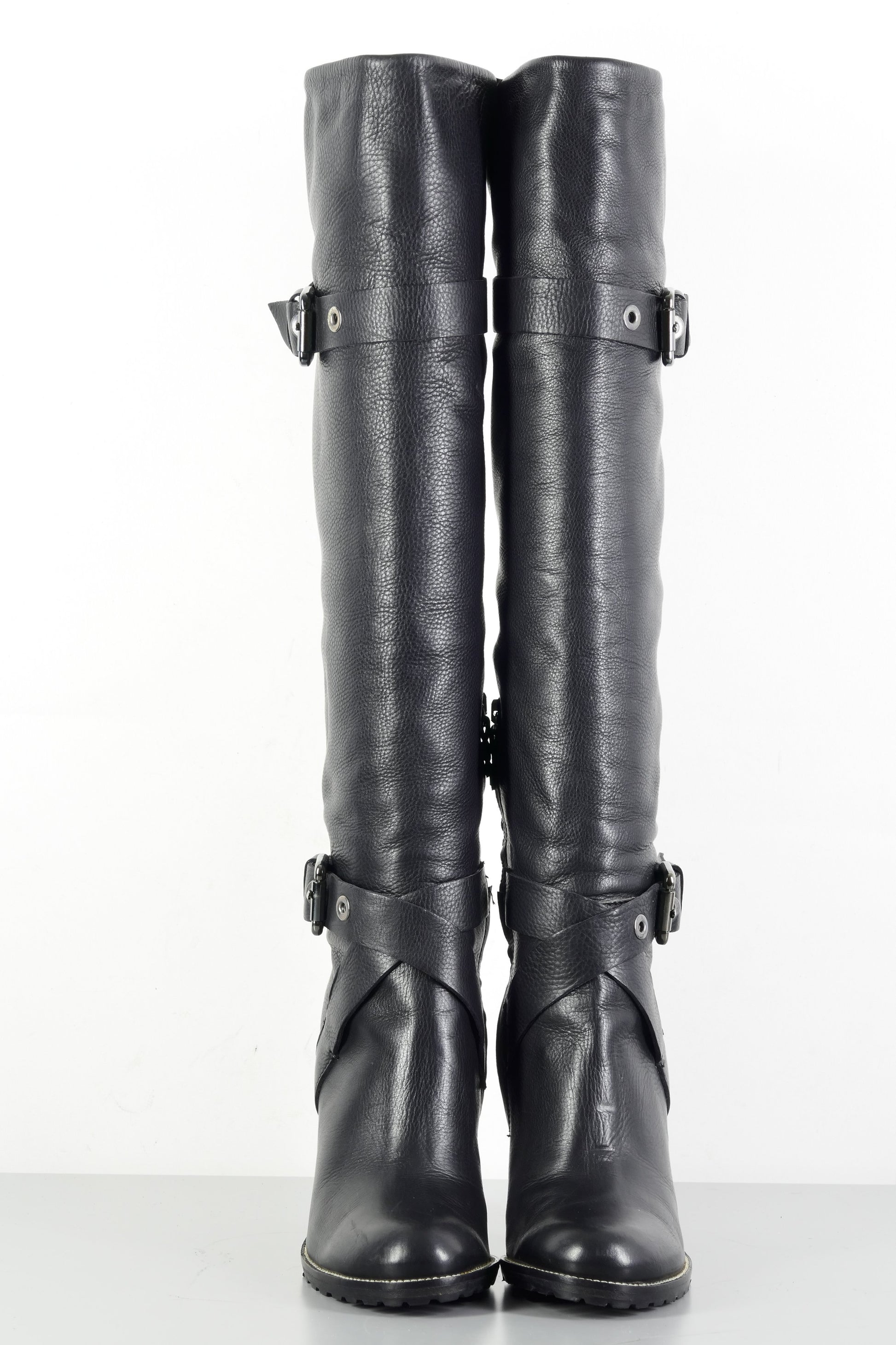 BUUTS JD Stiefel Leder schwarz 224022-4