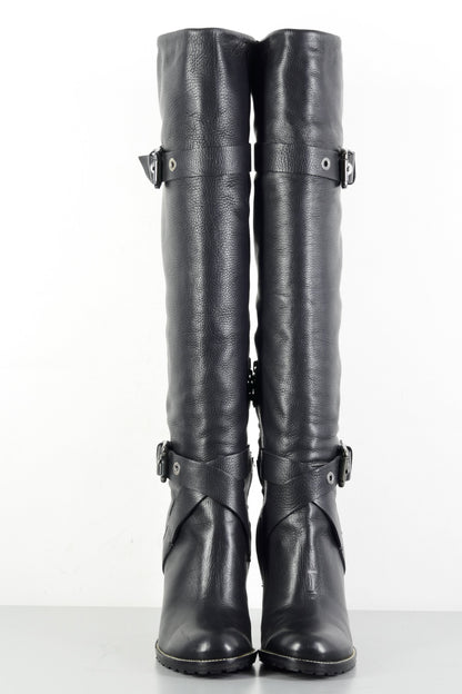 BUUTS JD Stiefel Leder schwarz 224022-4