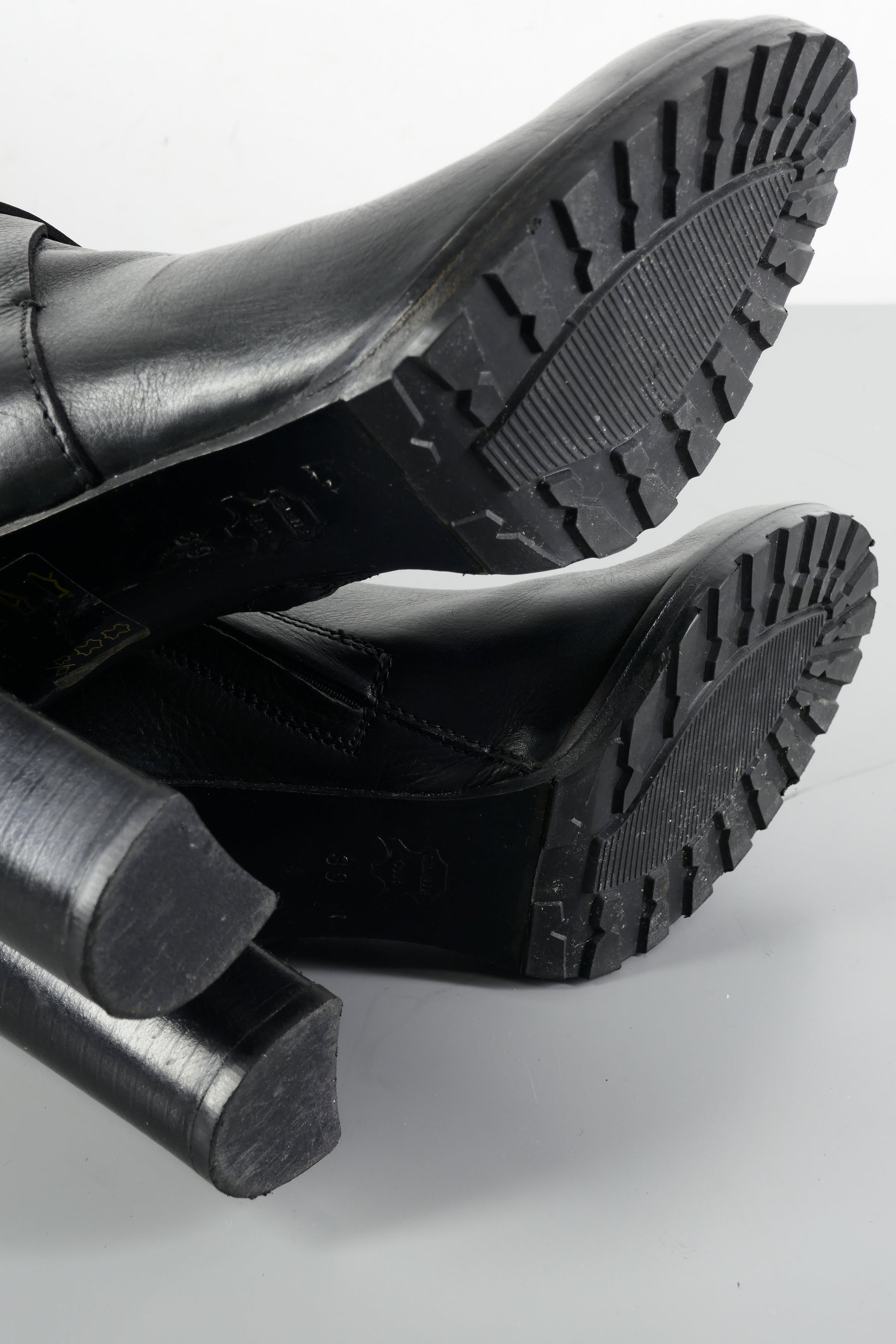 BUUTS JD Stiefel Leder schwarz 224022-8