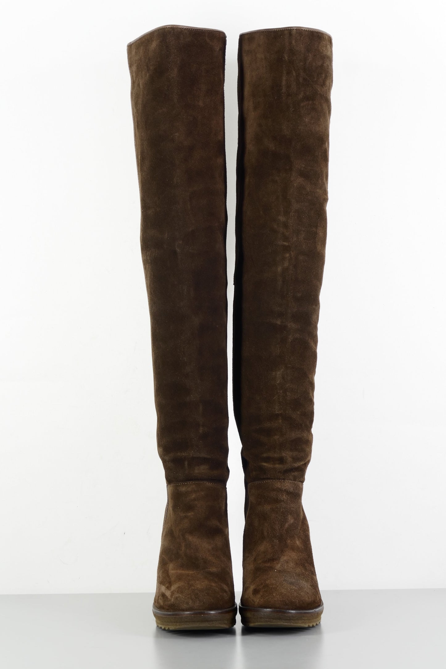 BUUTS Fred de la Bretoniere Hohe Stiefel Wildleder braun 224029-4