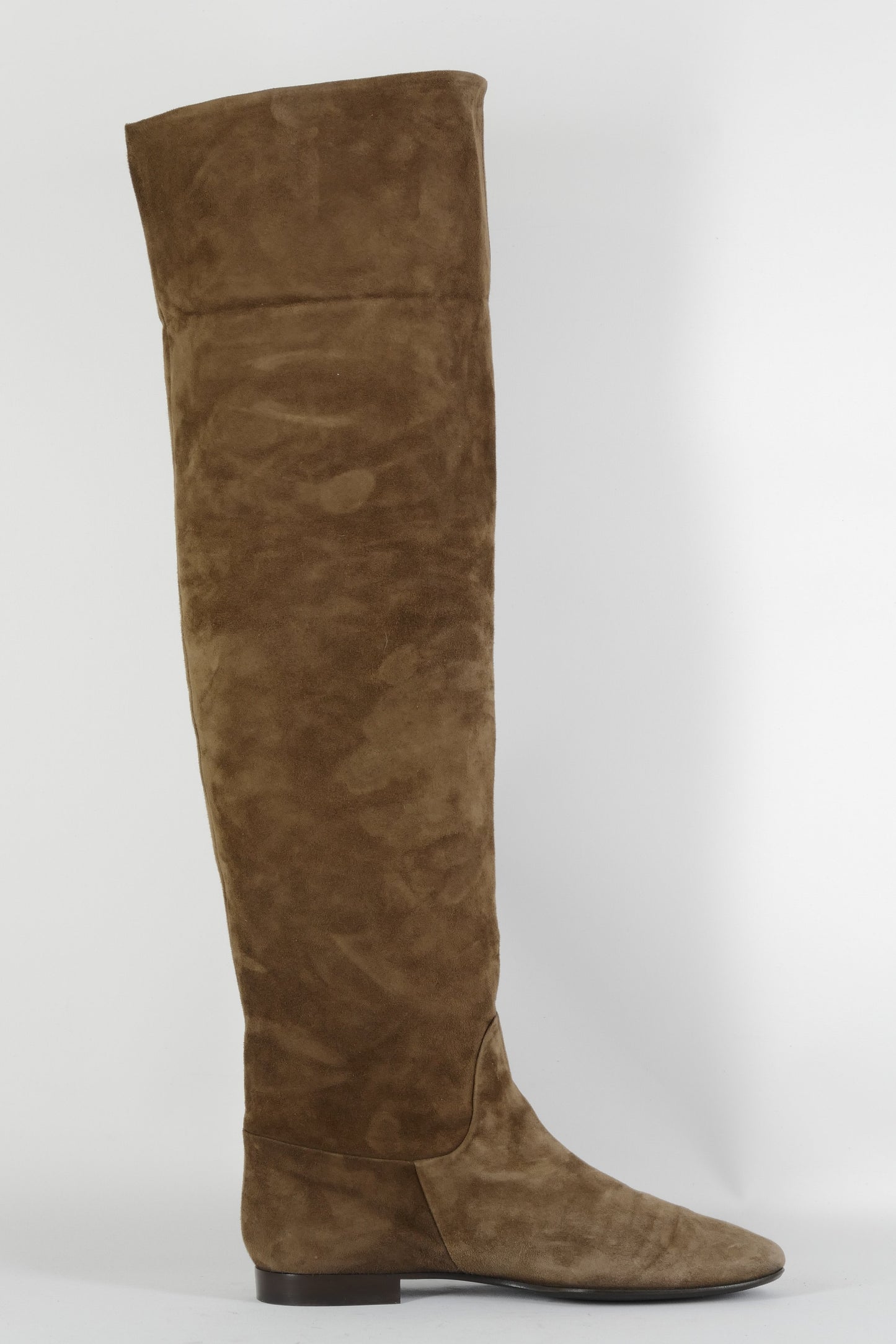 BUUTS Bartu Overknees Wildleder braun 224032-3