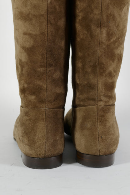 BUUTS Bartu Overknees Wildleder braun 224032-6