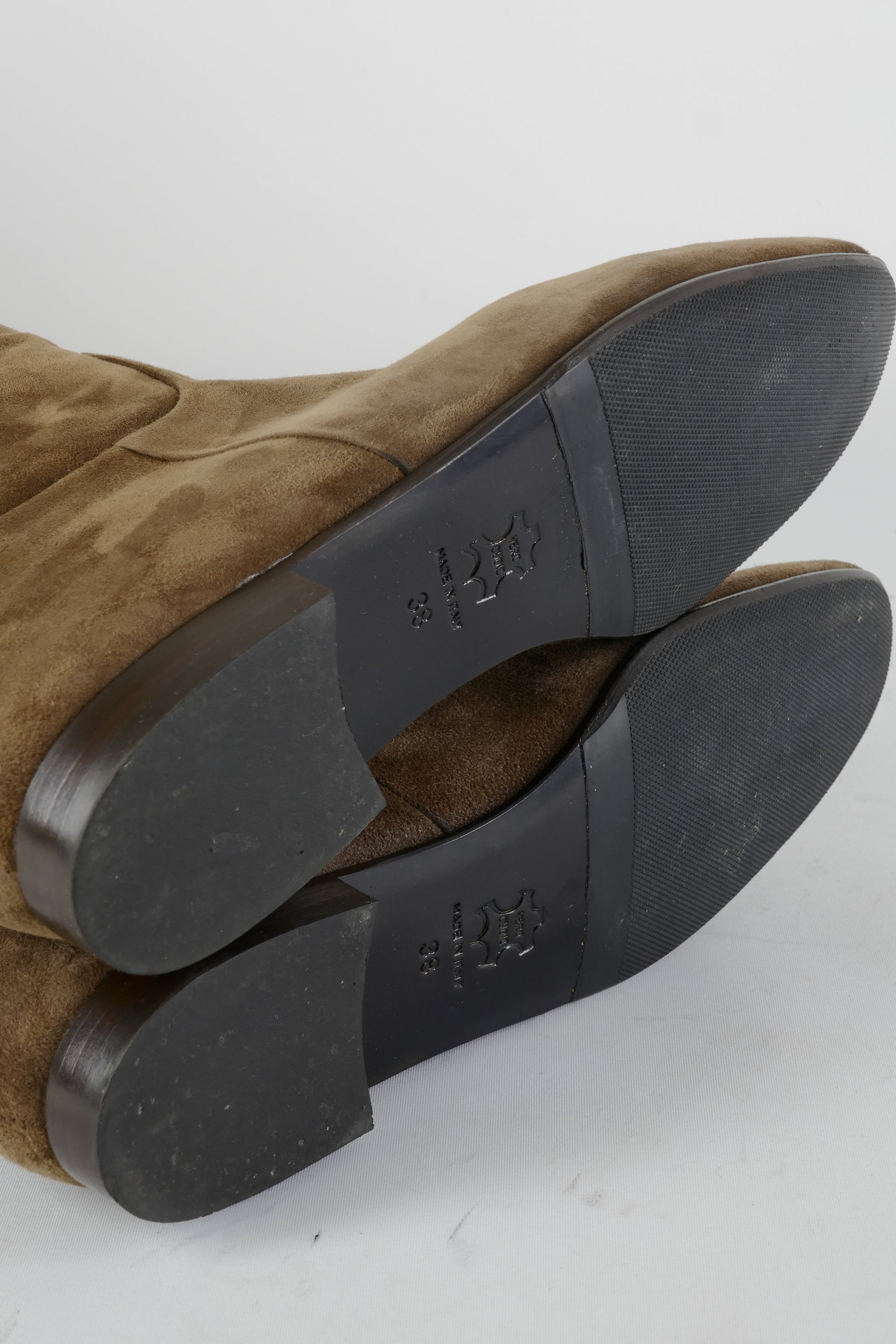 BUUTS Bartu Overknees Wildleder braun 224032-8