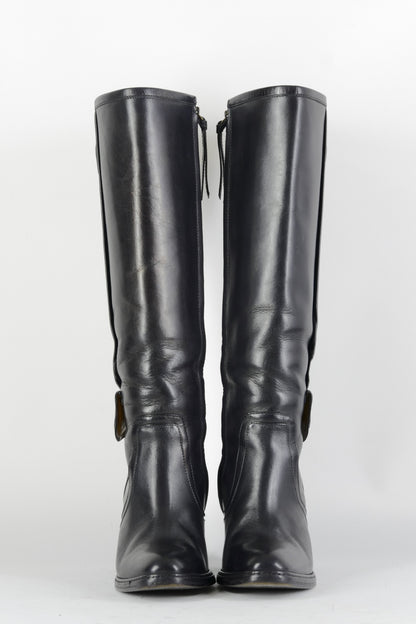 BUUTS Boss Stiefel Leder schwarz 224034-4