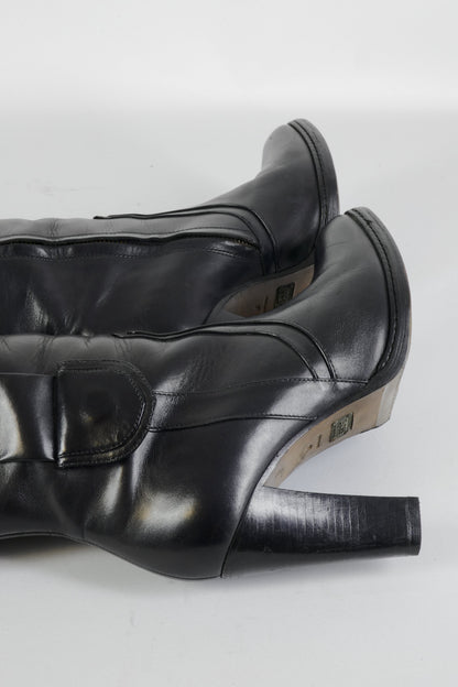 BUUTS Boss Stiefel Leder schwarz 224034-9