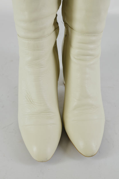 BUUTS Zara weiß Hohe Stiefel Leder weiß 224035-7