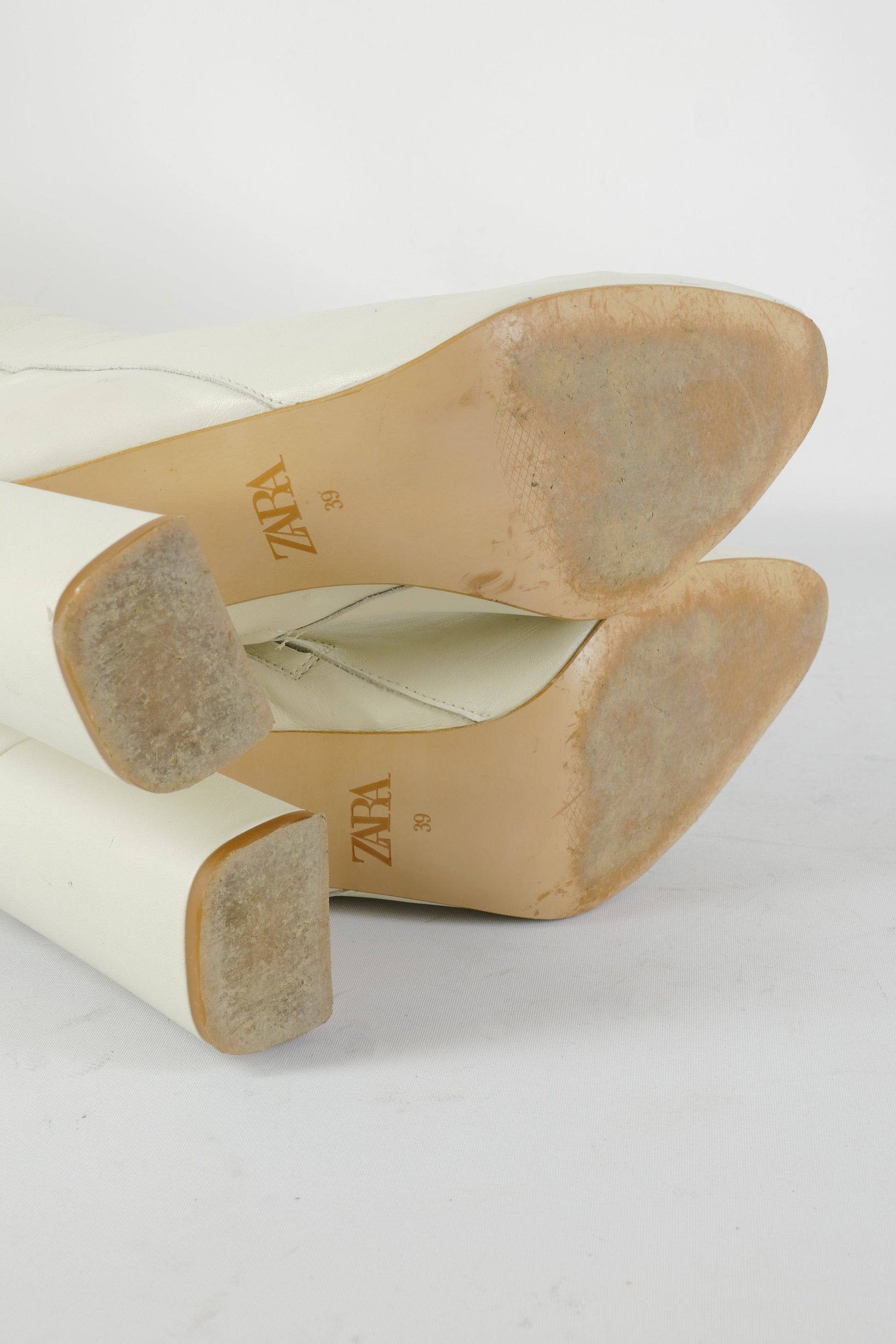 BUUTS Zara weiß Hohe Stiefel Leder weiß 224035-8