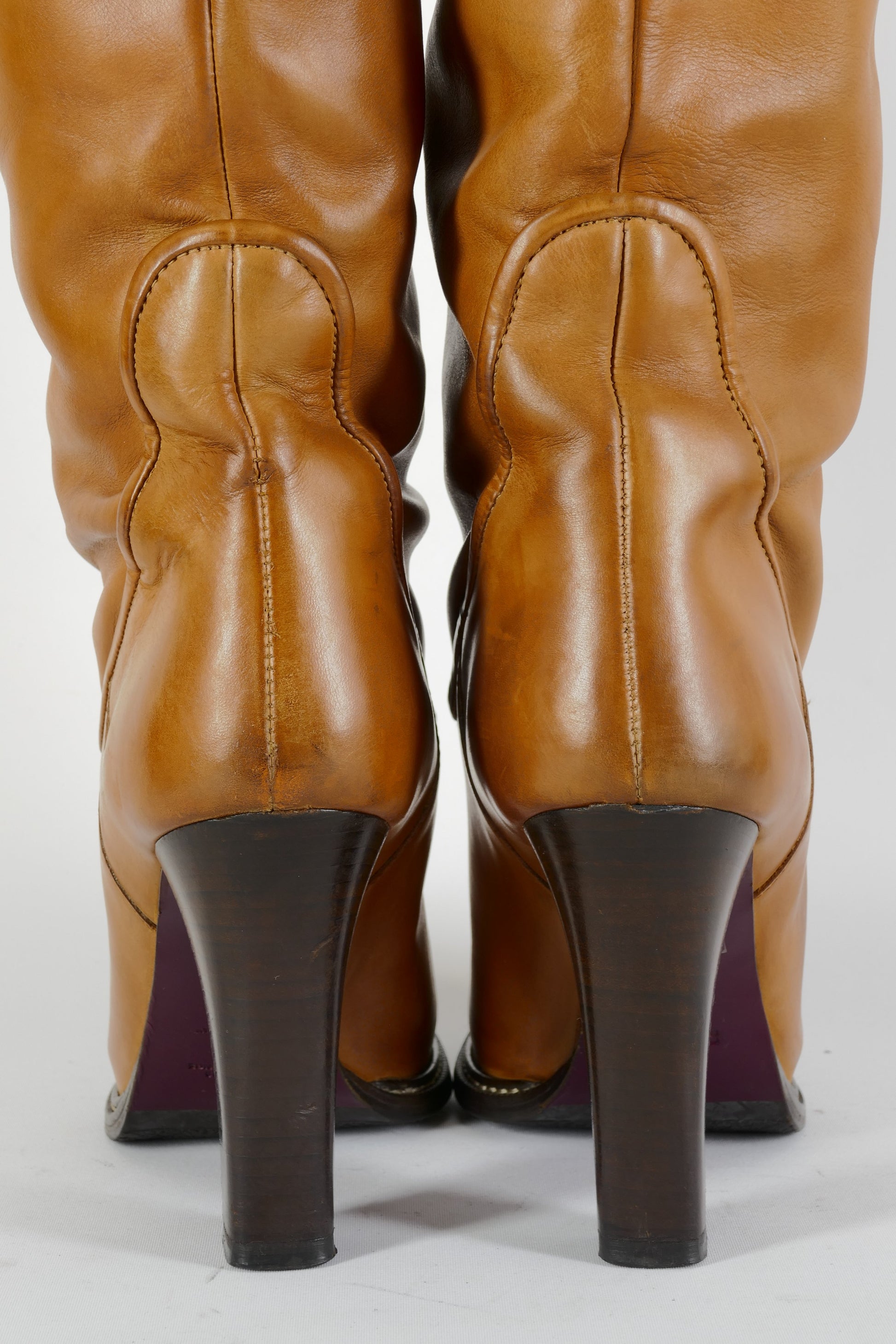 BUUTS Boss Orange Stiefel Leder cognac 224036-6