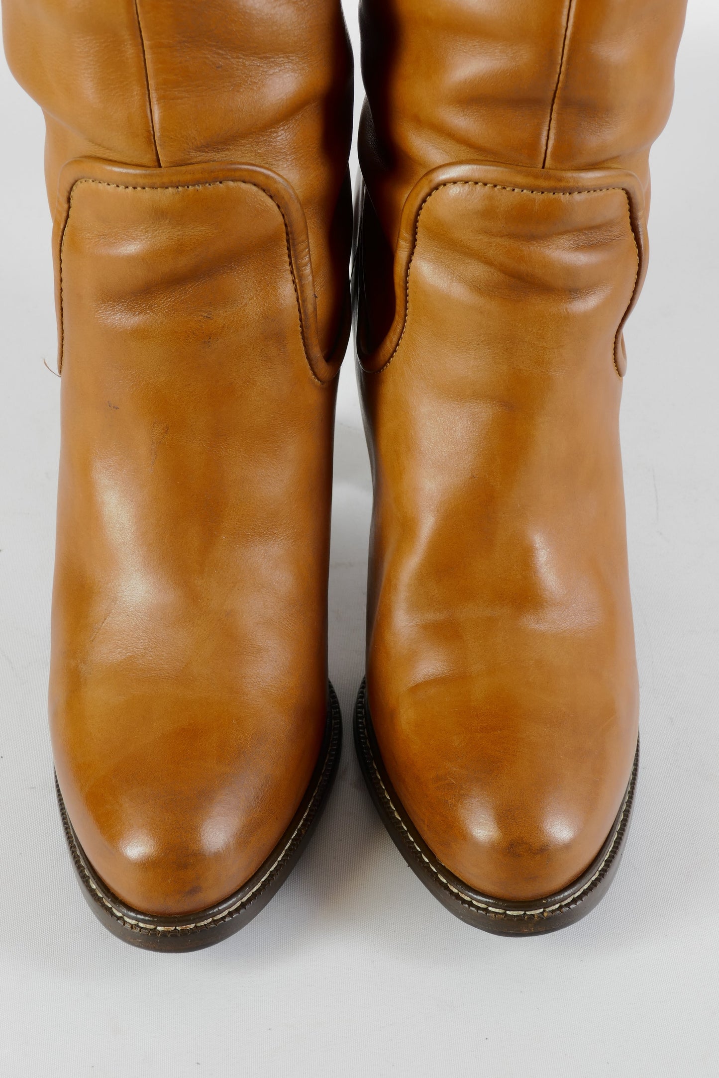 BUUTS Boss Orange Stiefel Leder cognac 224036-7